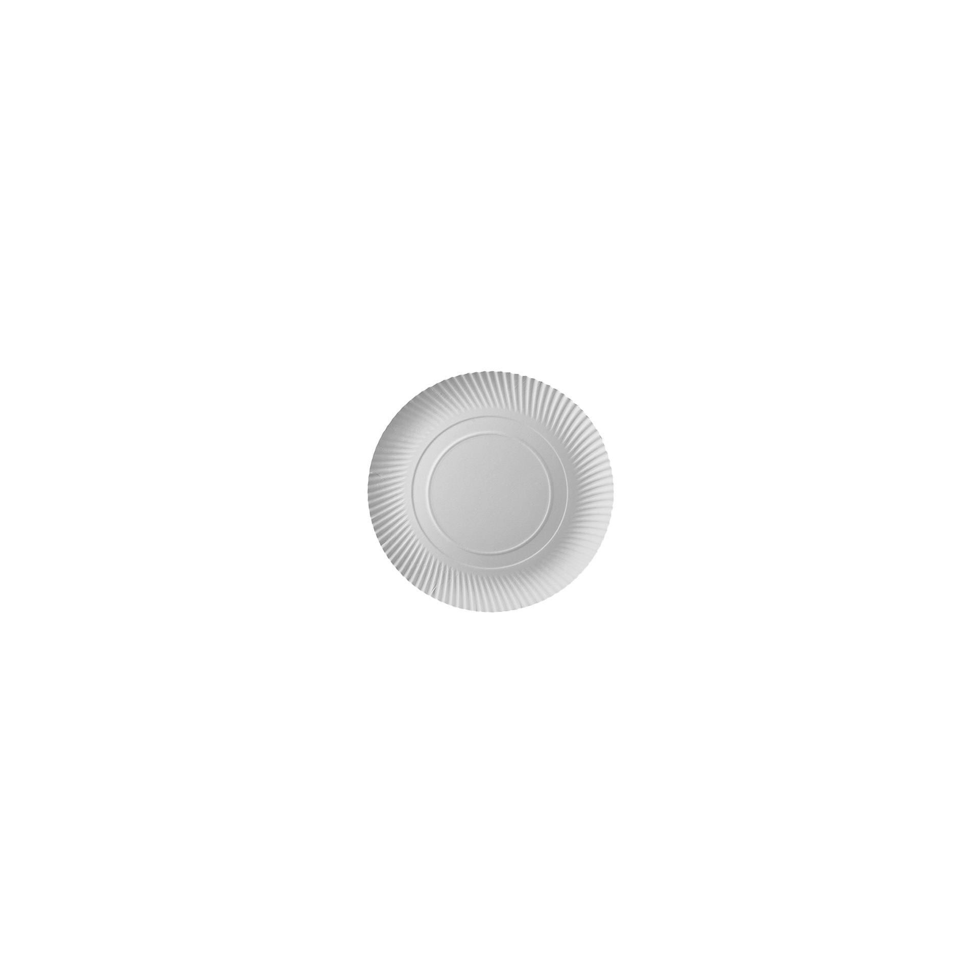 Teller, Pappe "pure" rund Ø 32 cm · 2 cm weiss