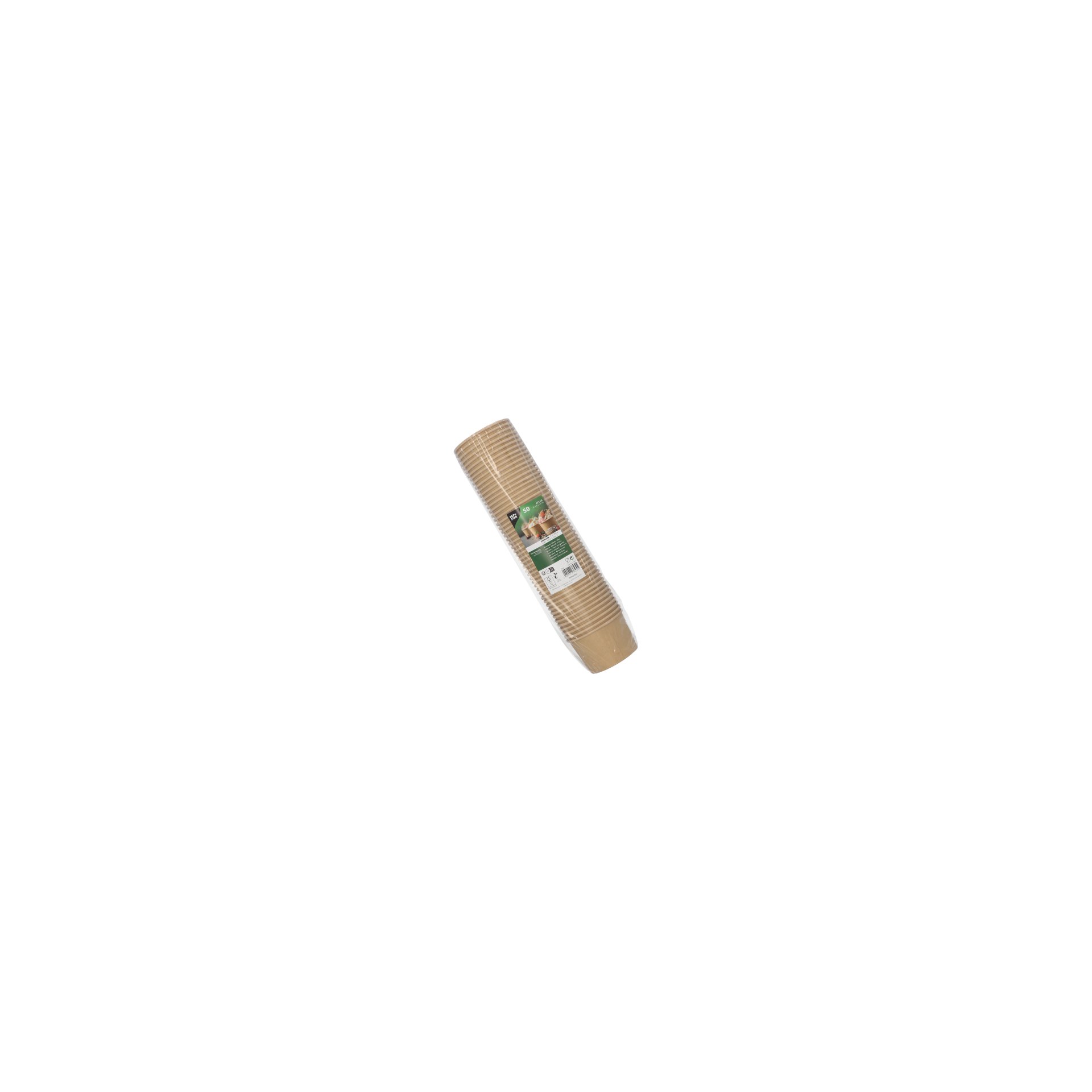 Eisbecher, Pappe rund 275 ml Ø 9,6 cm · 6 cm braun