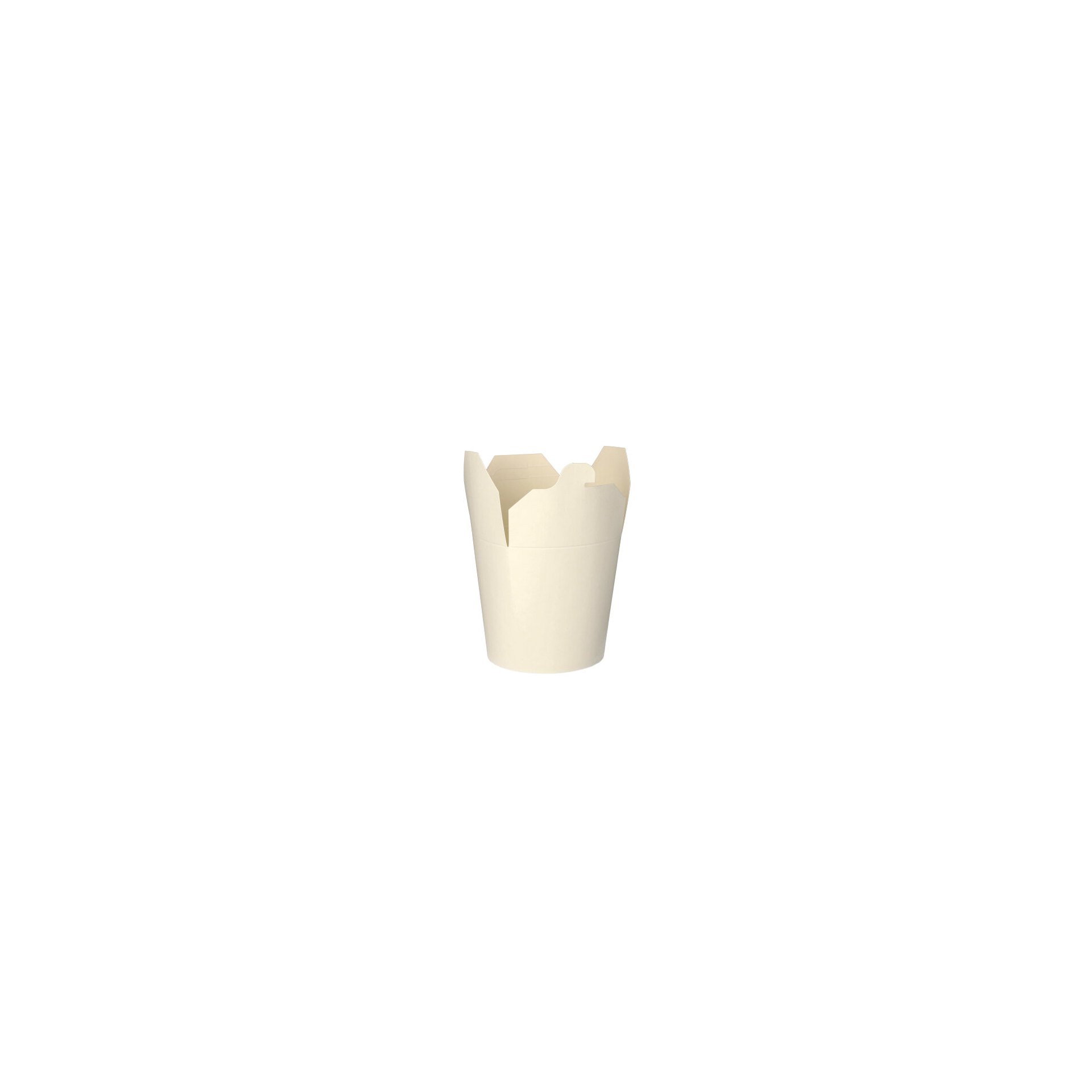 Pastaboxen, Pappe rund 750 ml 10 cm x 10 cm x 8,5 cm weiss