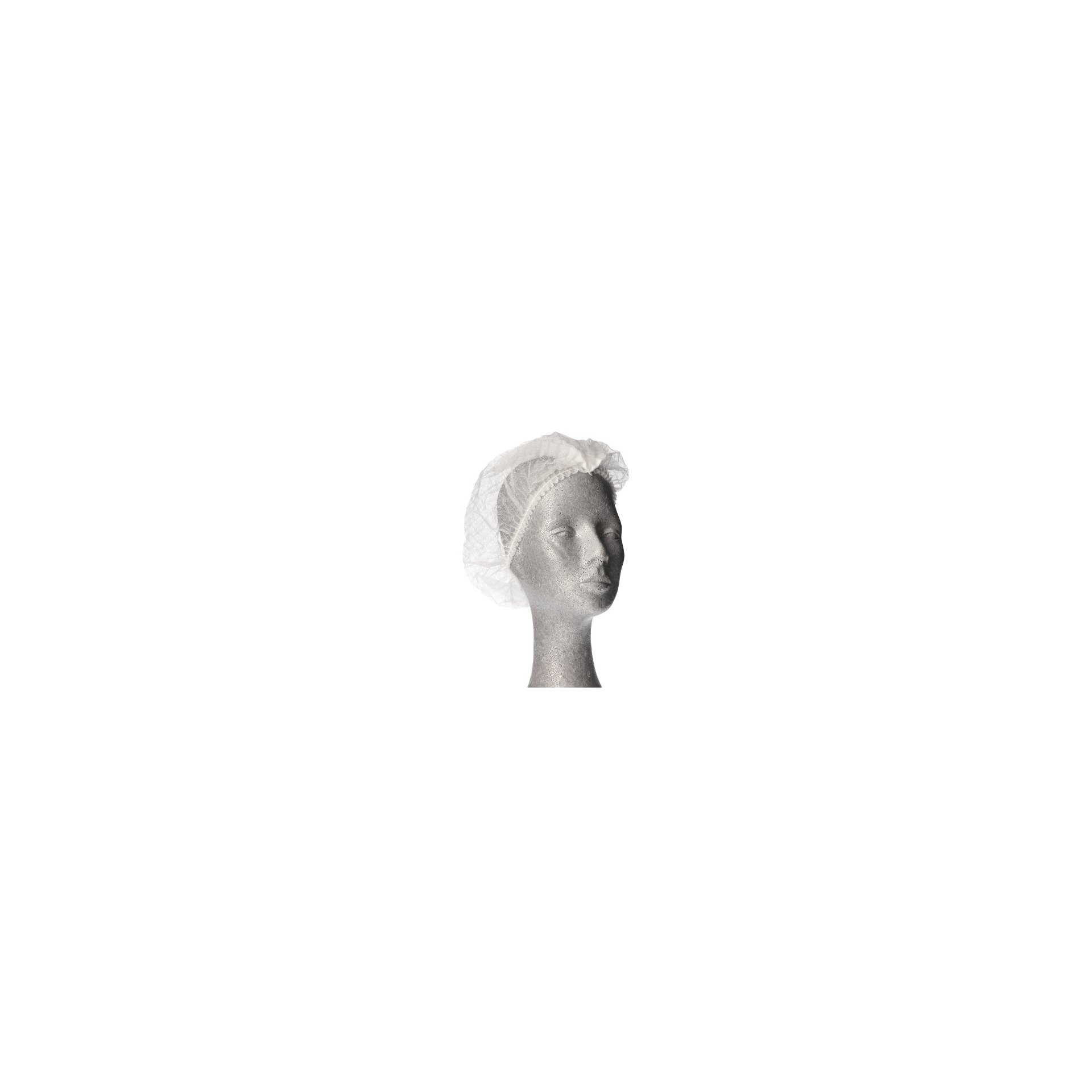 "WORK-INN/PS" Klipp-Hauben, Vlies Ø 30 cm weiss