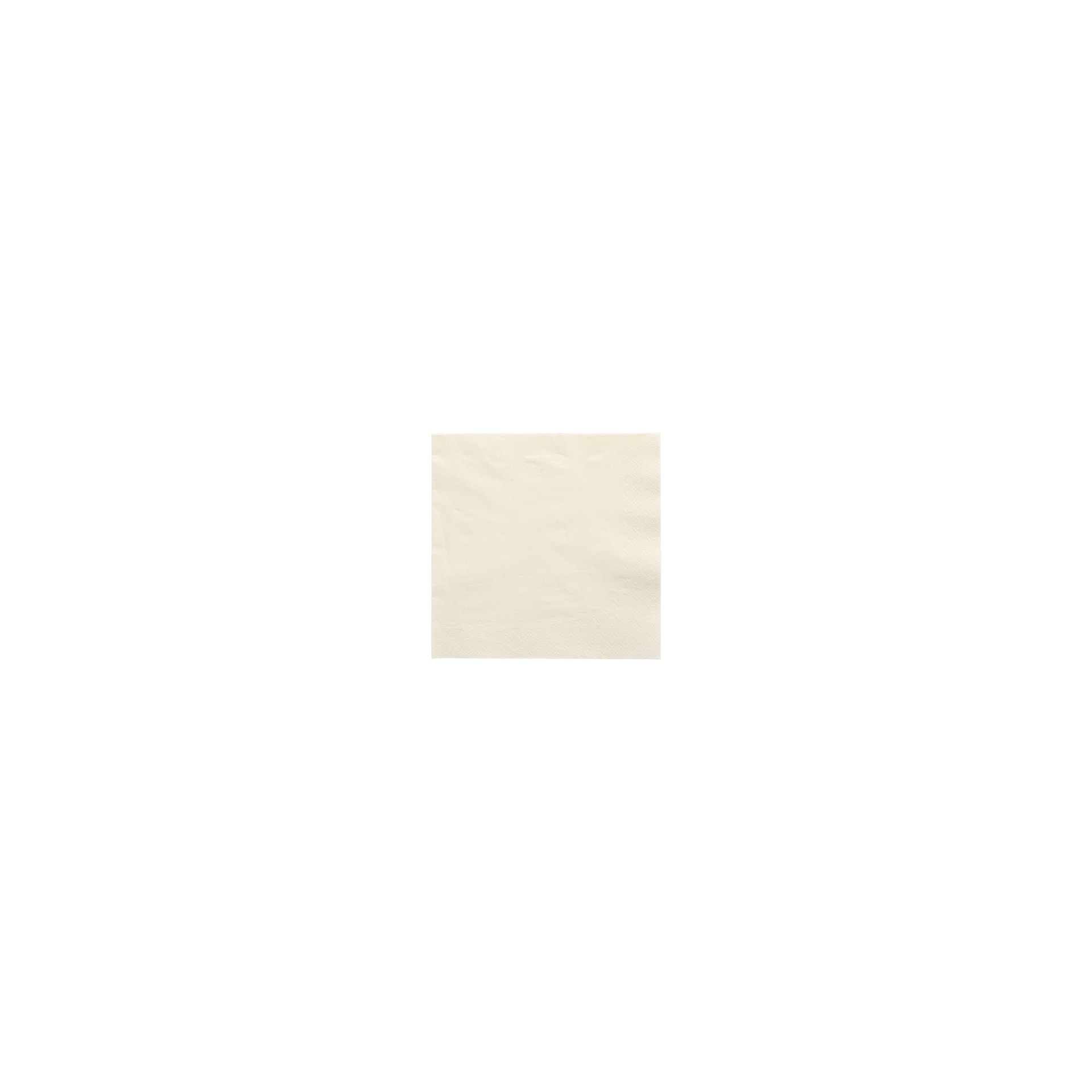 Servietten, 3-lagig 1/4-Falz 33 cm x 33 cm creme