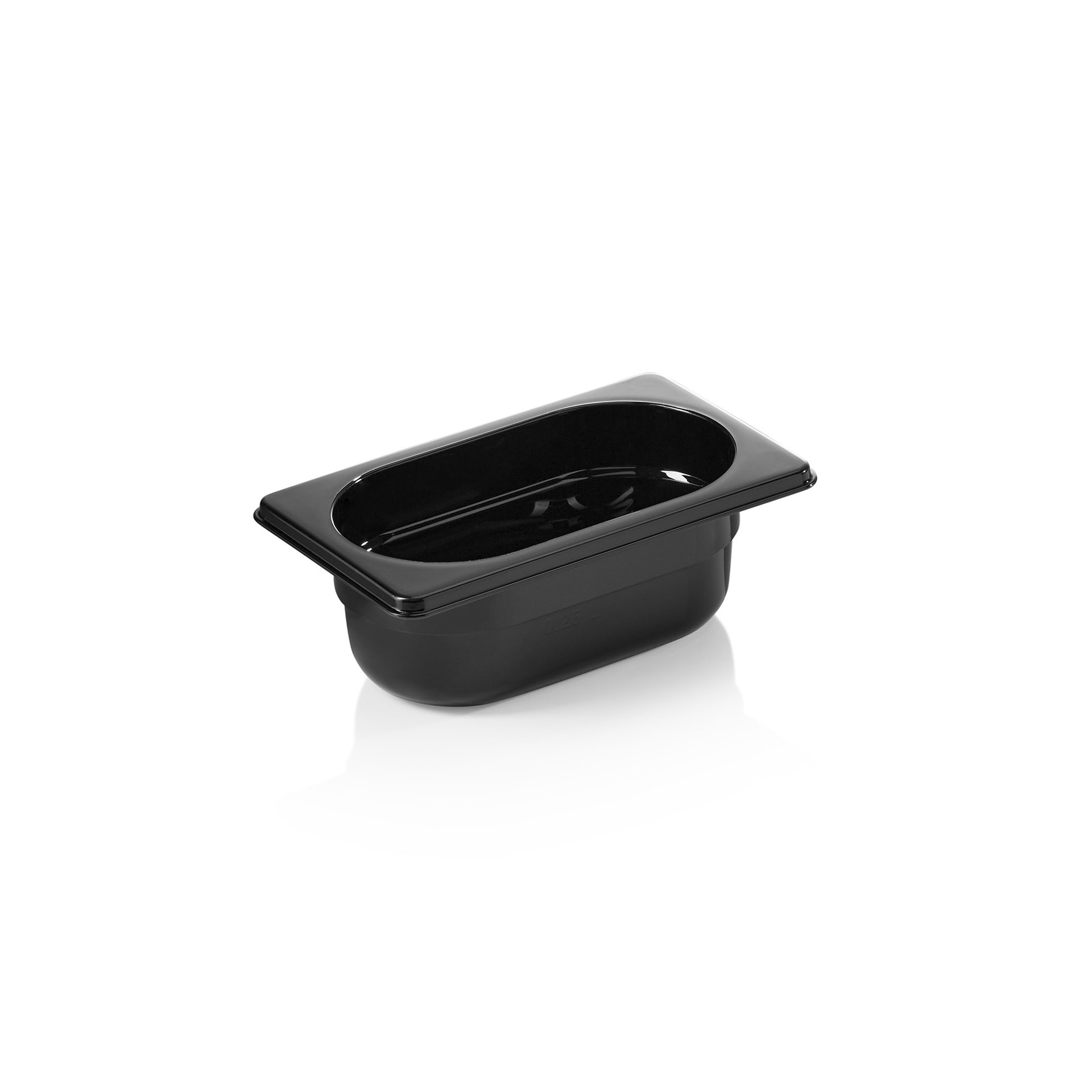 GN Behälter GN 96 BLACK 1/9-065 mm, schwarz, Polycarbonat