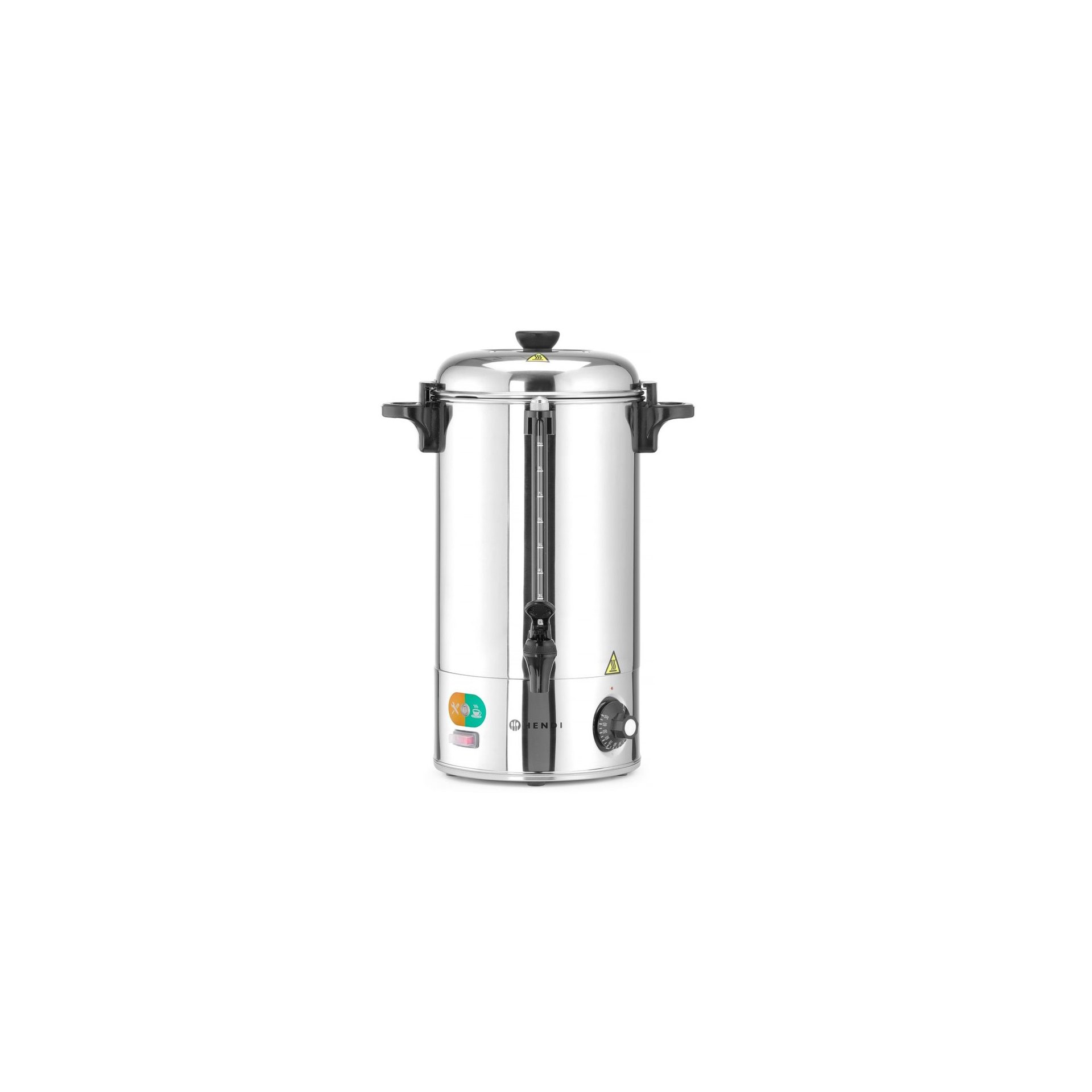 Heißgetränkespender, 9L, Silber Heißgetränkespender, 9L, Silber