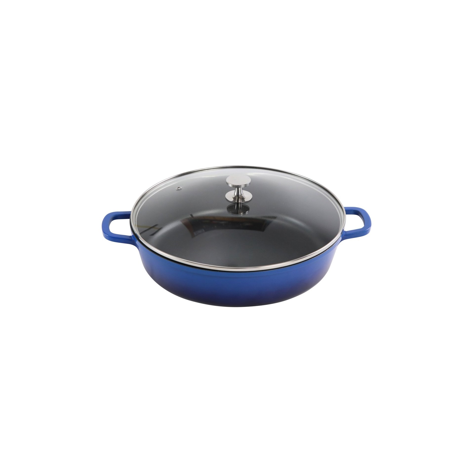 AluChef® Bräter, rund 32 cm / blau AluChef® Bräter, rund 32 cm / blau