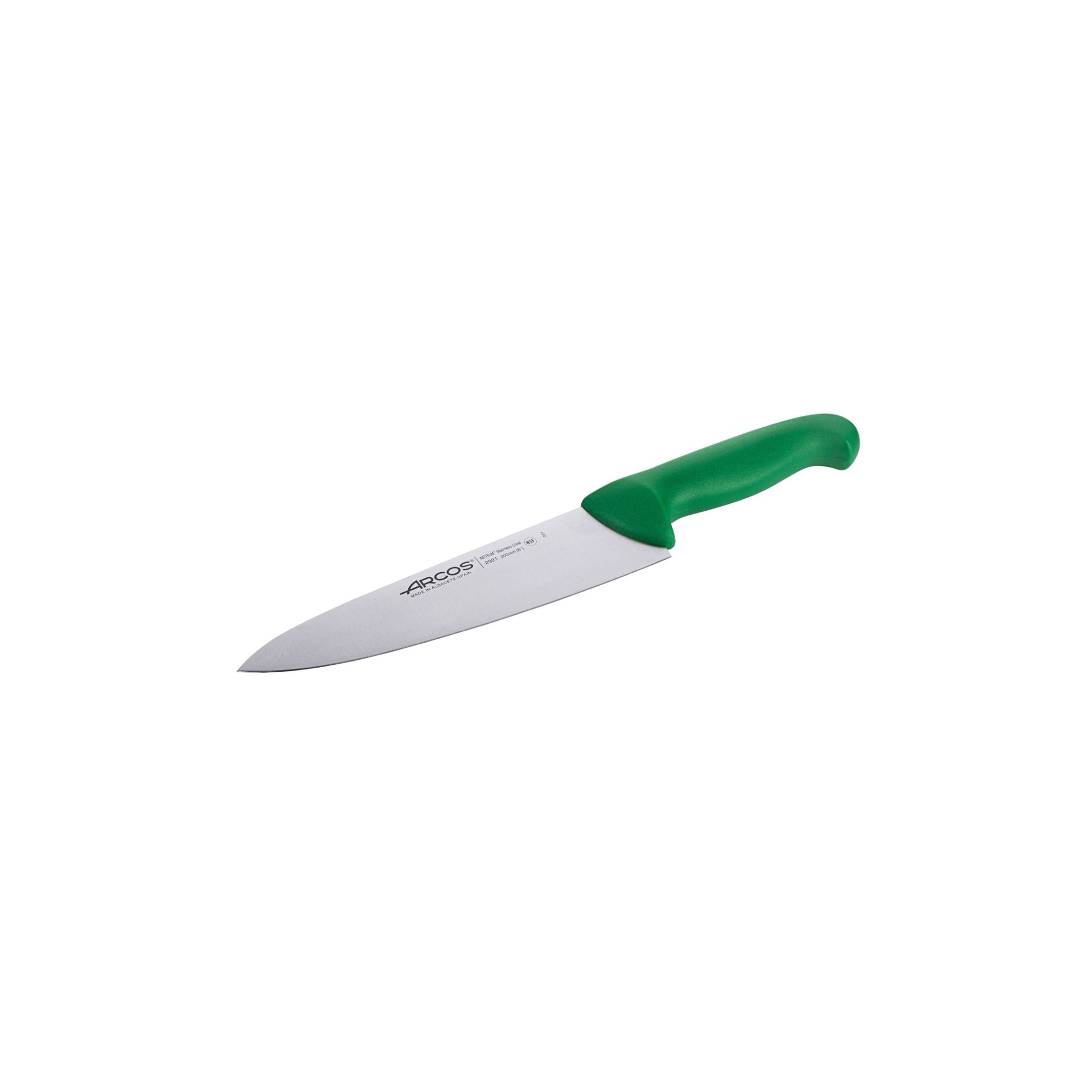 Kochmesser HACCP grün / 18 cm