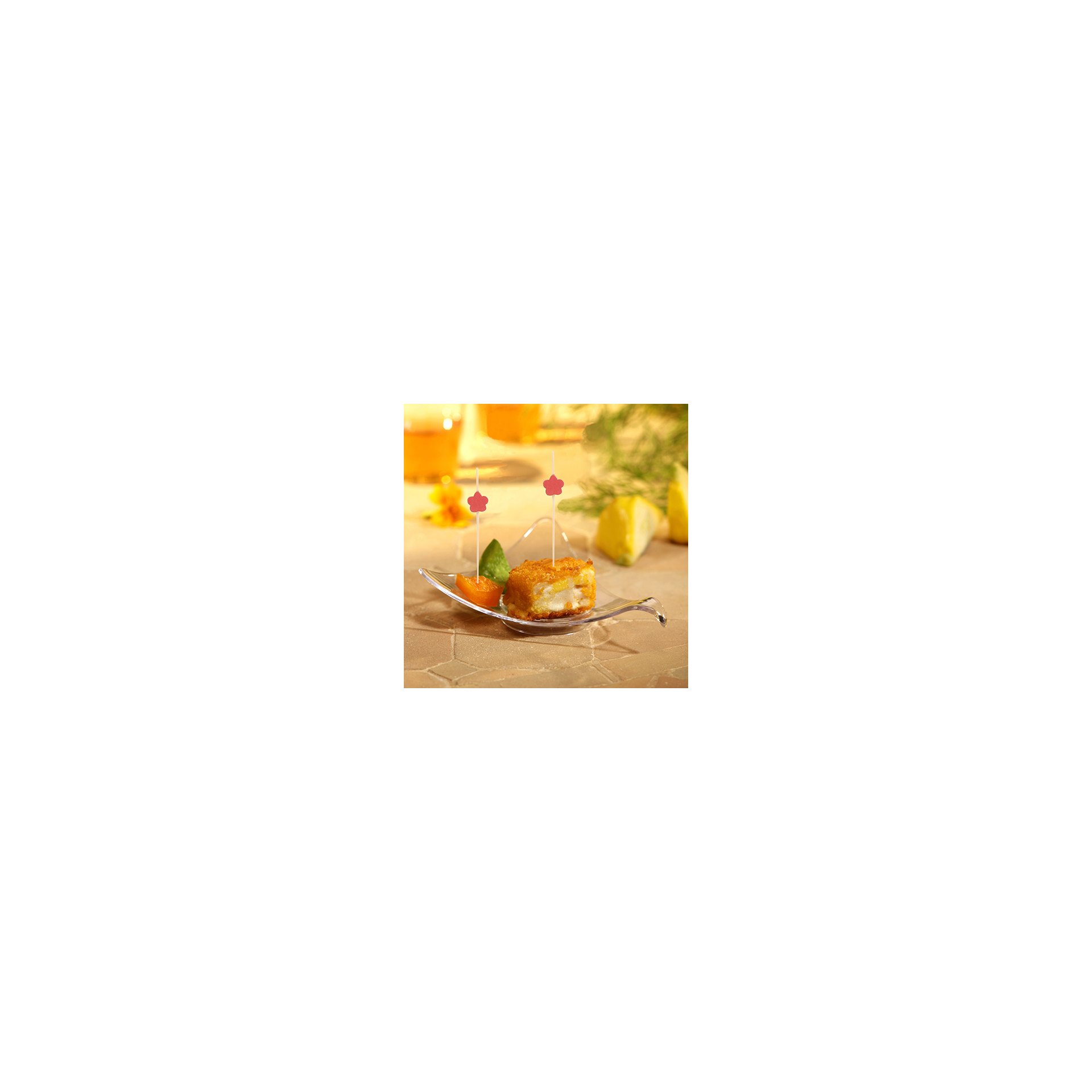Fingerfood - Picker 7 cm "Flower" Fingerfood - Picker 7 cm "Flower"