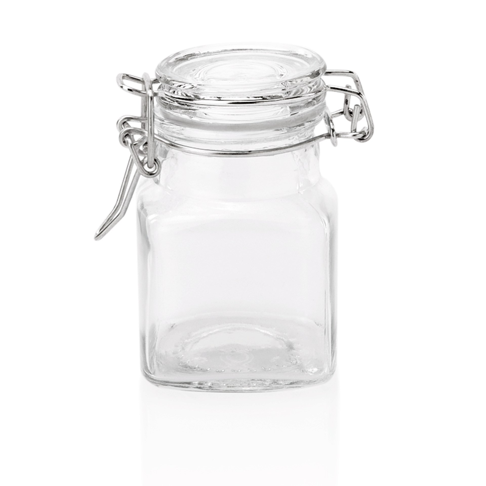 Bügelverschlussglas 100 ml, Ø 4 cm, (H) 8 cm Bügelverschlussglas 100 ml, Ø 4 cm, (H) 8 cm