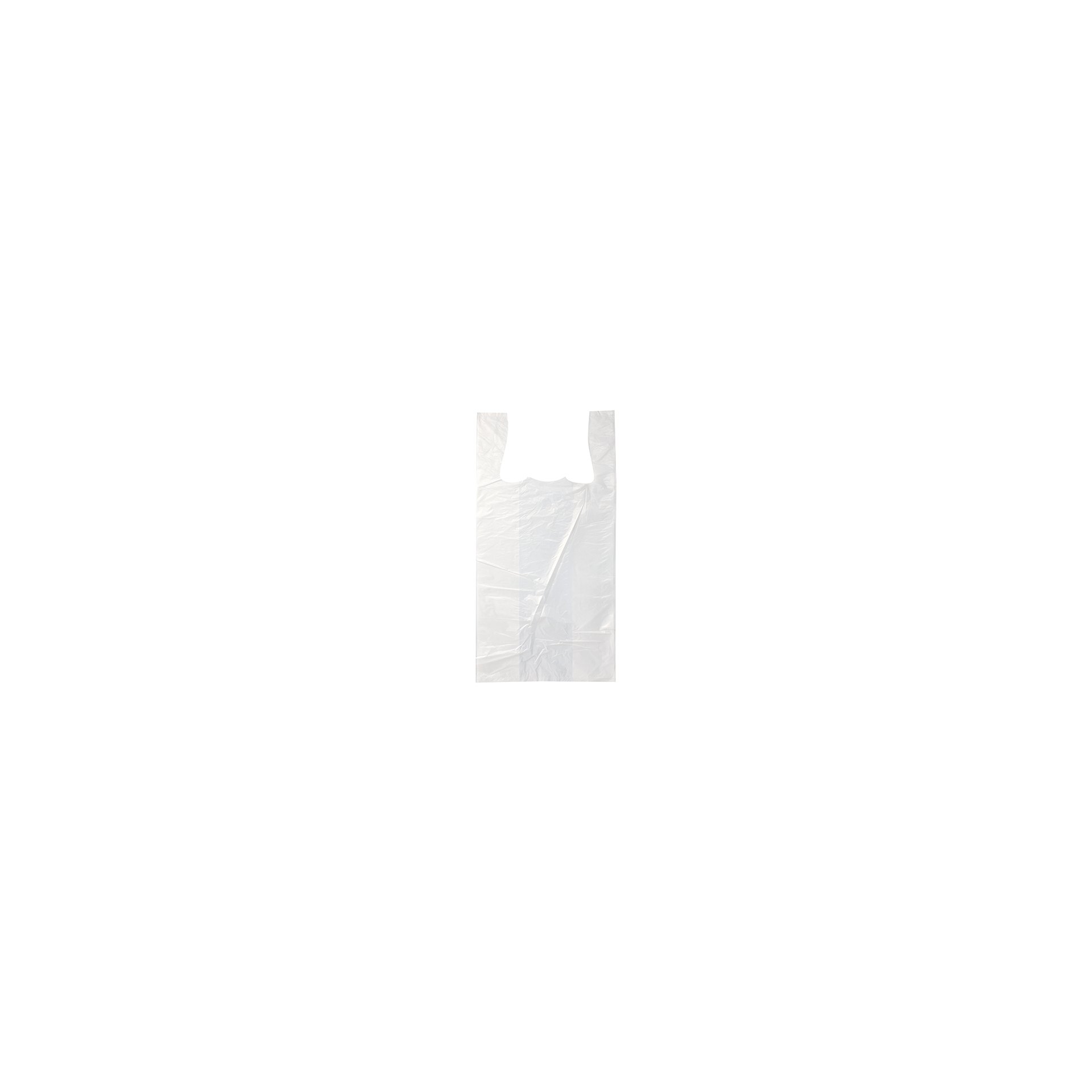 Hemdchen-Tragetaschen, HDPE 60 cm x 30 cm x 18 cm weiss Hemdchen-Tragetaschen, HDPE 60 cm x 30 cm x 18 cm weiss