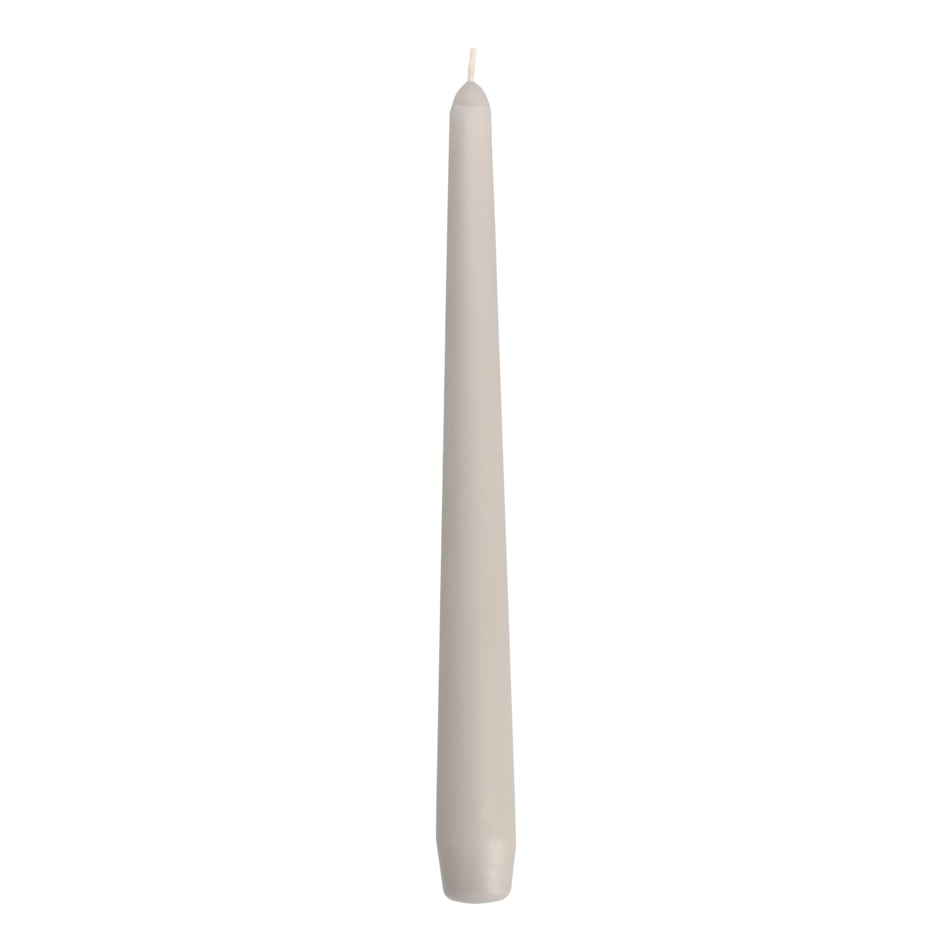 Leuchterkerzen Ø 2,2 cm · 25 cm hellgrau