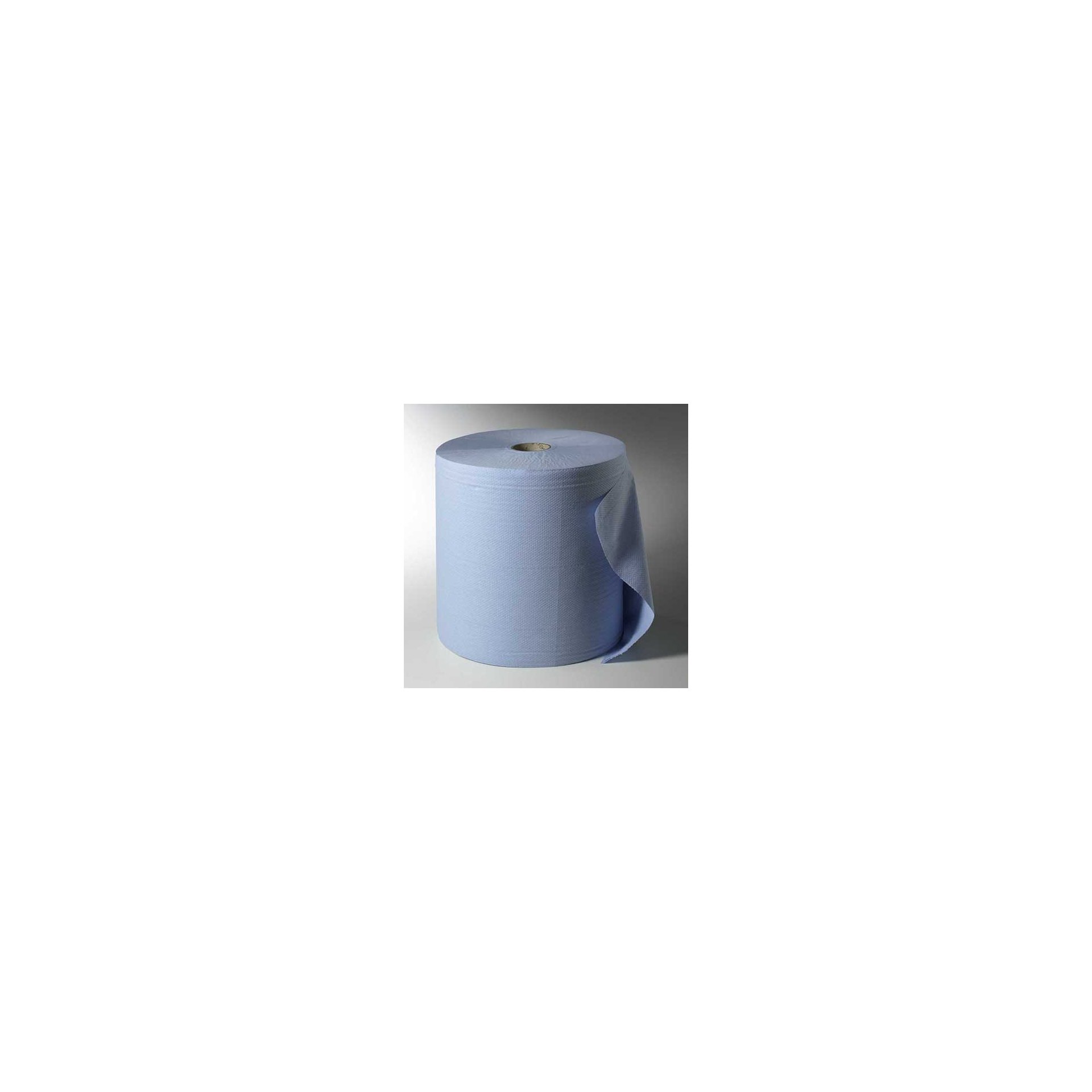 Putzrolle, 3-lagig extranassfest Ø 39 cm · 380 m x 36 cm blau 1.000 Abrisse 38 x 36 cm, Hülse Ø 7 cm