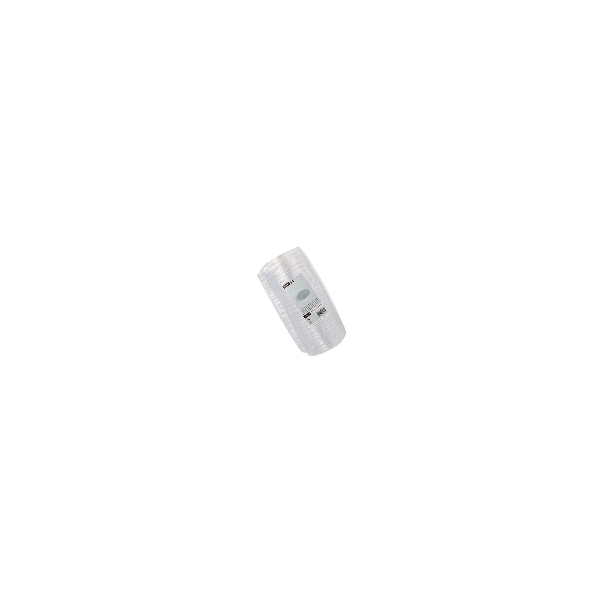Deckel für Salatschalen, PS "To Go" rund Ø 12,5 cm · 2,1 cm klar