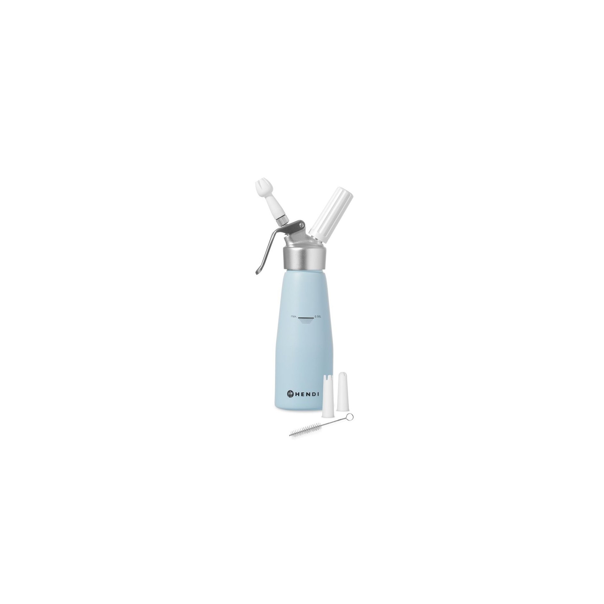 Sahnespender, 0,5L, Pastellblau, ⌀80x(H)260mm
