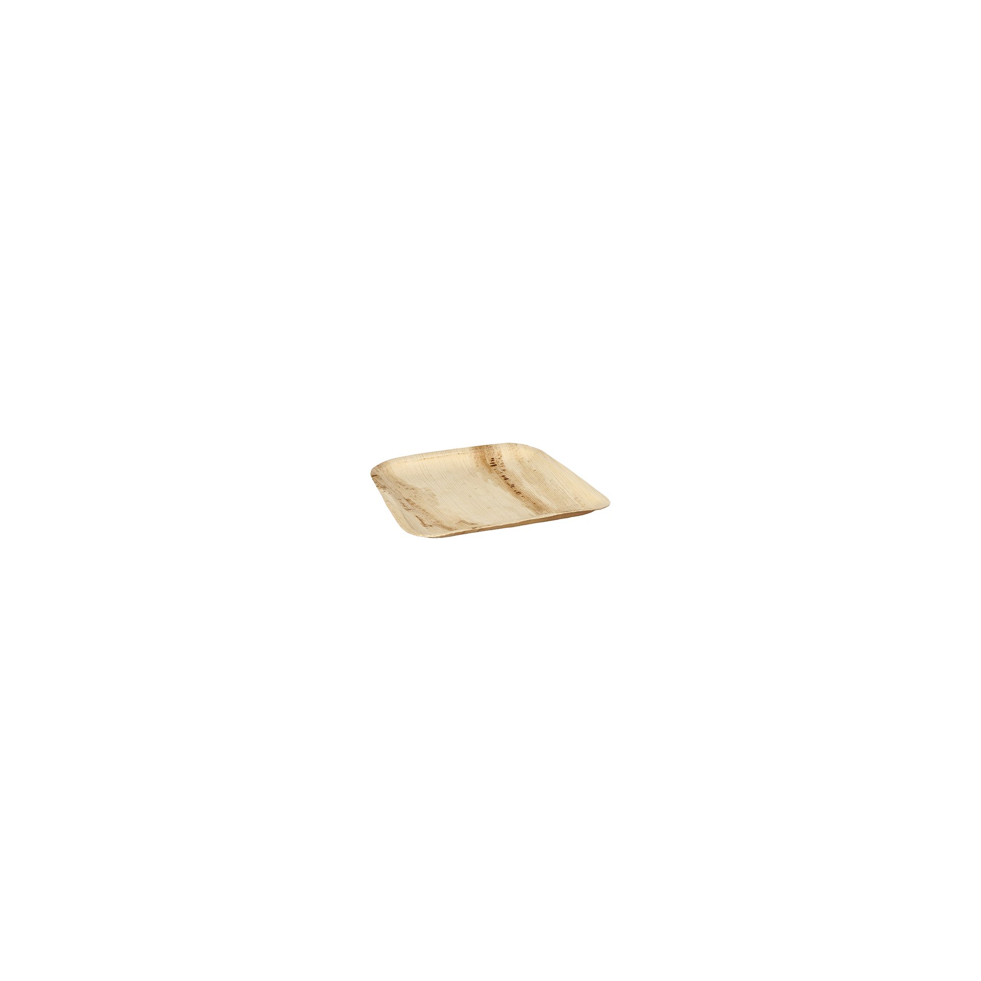 Teller, Palmblatt "pure" eckig 25,5 cm x 25,5 cm x 1,5 cm Teller, Palmblatt "pure" eckig 25,5 cm x 25,5 cm x 1,5 cm