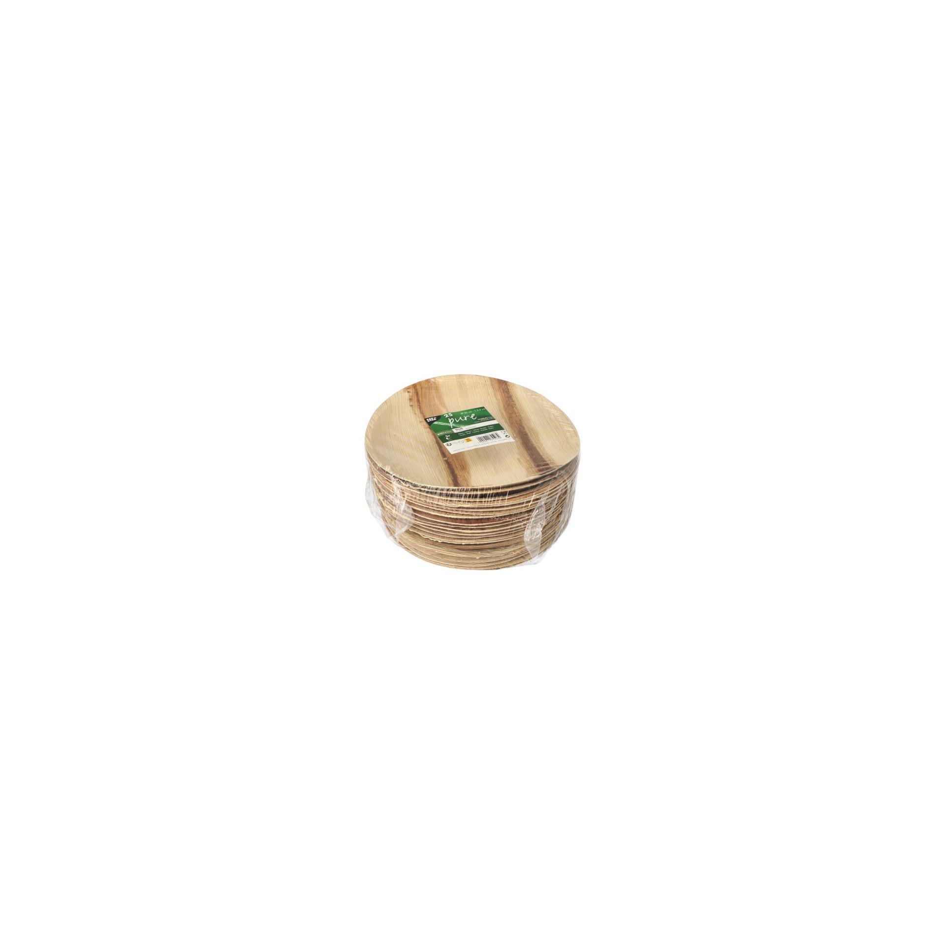 Teller, Palmblatt "pure" rund Ø 23 cm · 2,5 cm