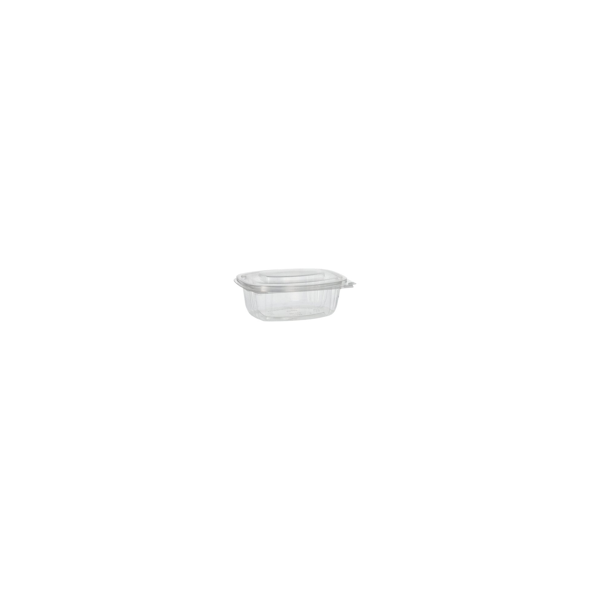 Feinkost- und Salatschalen mit Klappdeckeln, PLA "pure" 500 ml 6,4 cm x 16,1 cm x 13,2 cm Feinkost- und Salatschalen mit Klappdeckeln, PLA "pure" 500 ml 6,4 cm x 16,1 cm x 13,2 cm