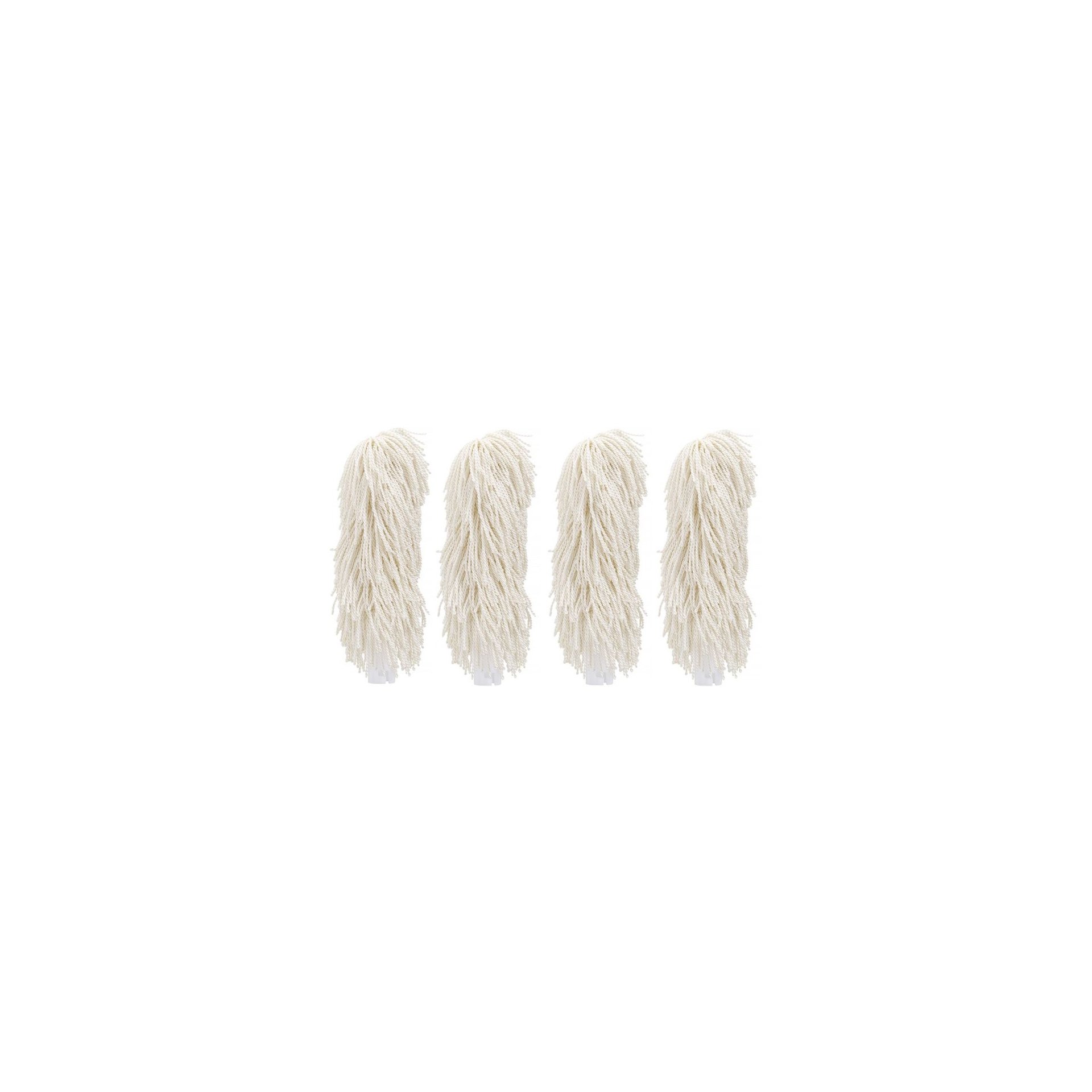 Bürsten für Glaspolierer – 2 Stück, Groß, Weiß, 235x55mm Bürsten für Glaspolierer – 2 Stück, Groß, Weiß, 235x55mm