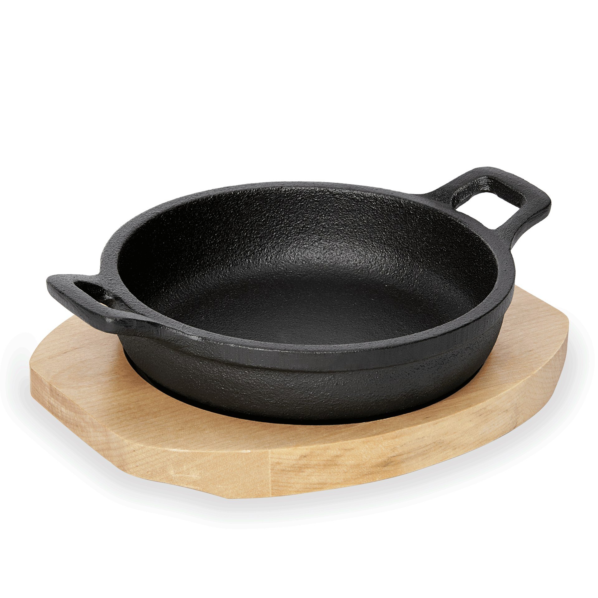 Servierpfanne Ø 13 cm, (H) 3 cm Servierpfanne Ø 10 cm, (H) 3 cm
