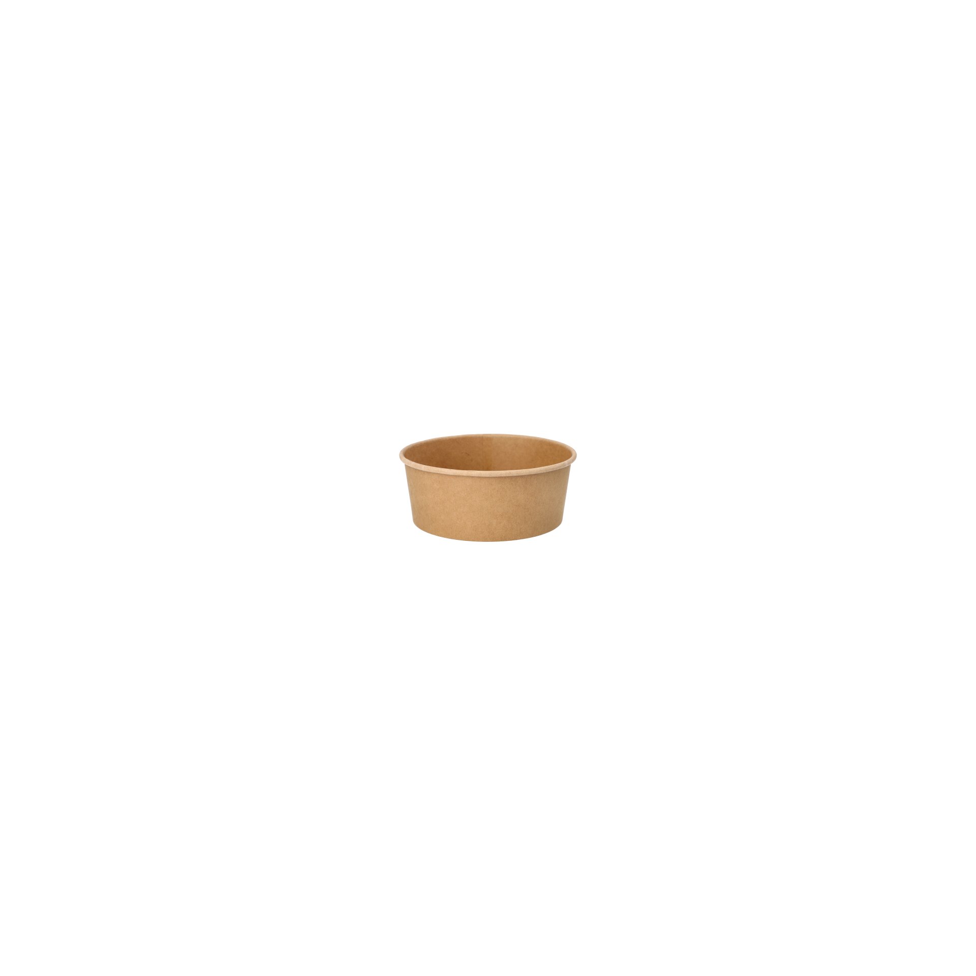 Salatschalen, Pappe rund 750 ml Ø 15 cm · 6 cm braun Salatschalen, Pappe rund 750 ml Ø 15 cm · 6 cm braun