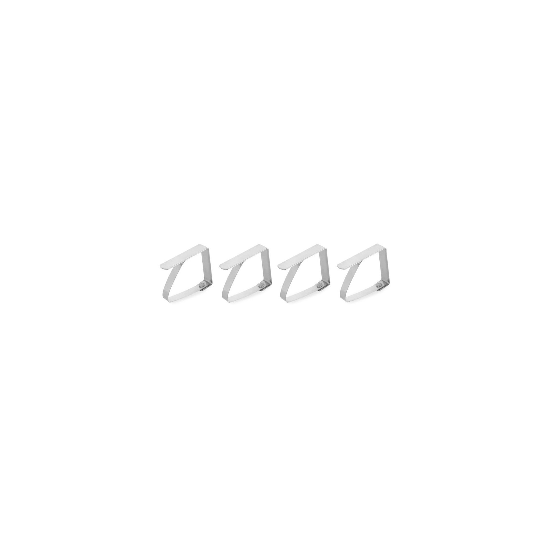 Tischdeckenklammer - 4 Stk., 4 Stk., 50x10x(H)40mm Tischdeckenklammer - 4 Stk., 4 Stk., 50x10x(H)40mm