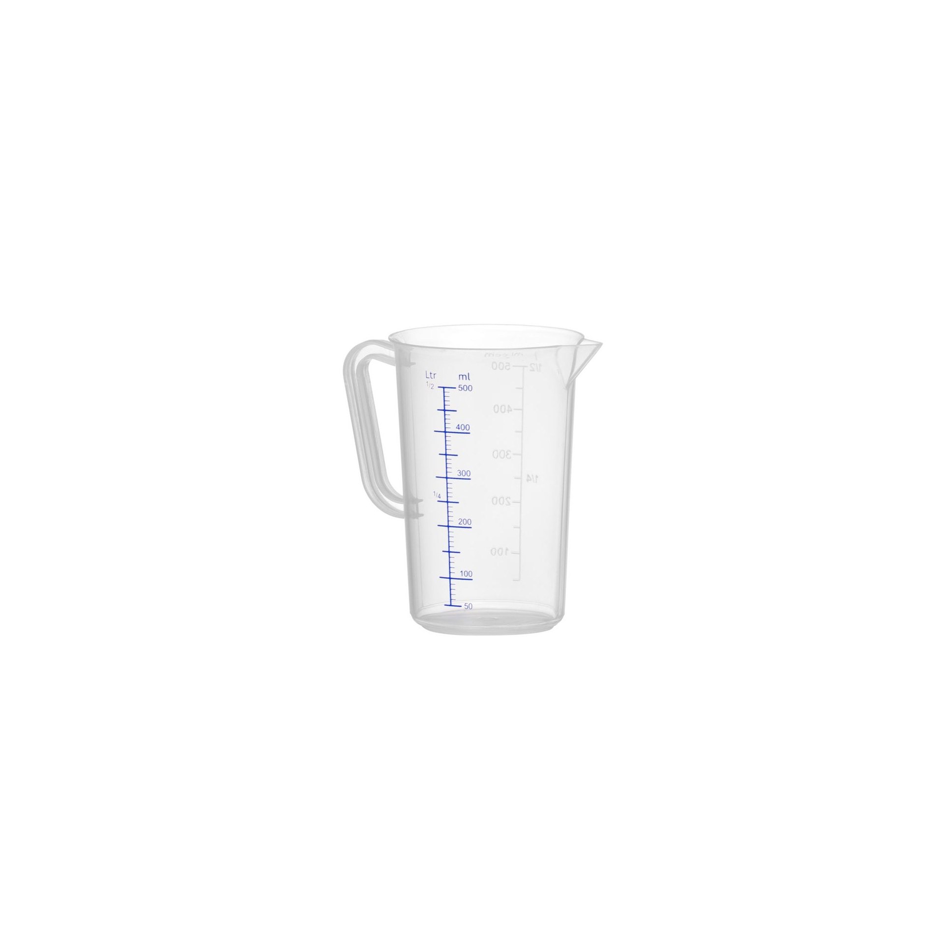 Messbecher, Polyproylen, 0,5L, ⌀90x(H)140mm