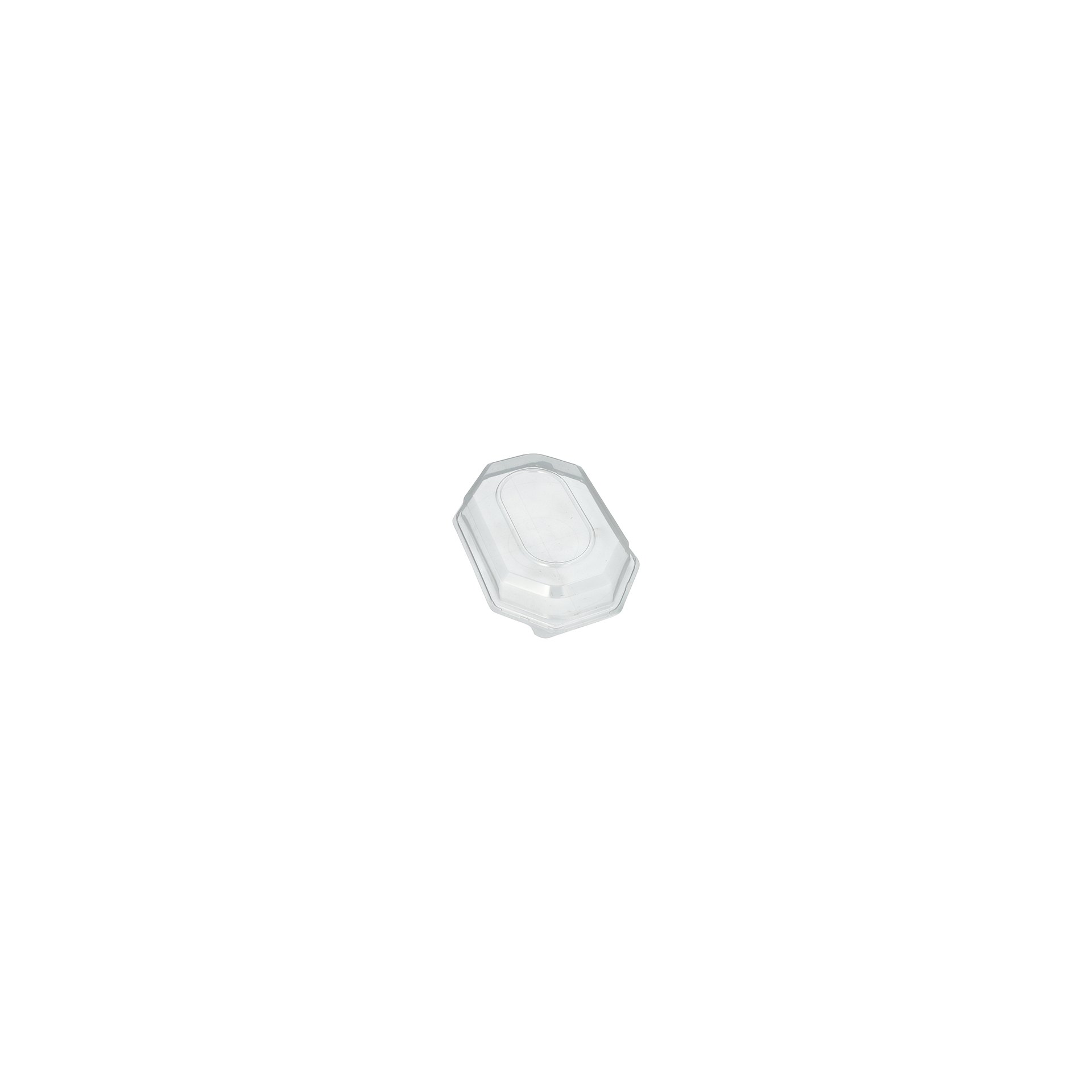 Deckel für Servierplatten, PET 6 cm x 22 cm x 31 cm transparent Deckel für Servierplatten, PET 6 cm x 22 cm x 31 cm transparent