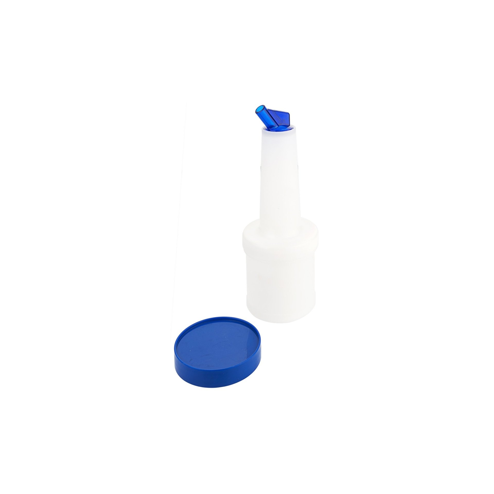 Dosier- und Vorratsflasche blau / 0,5 l