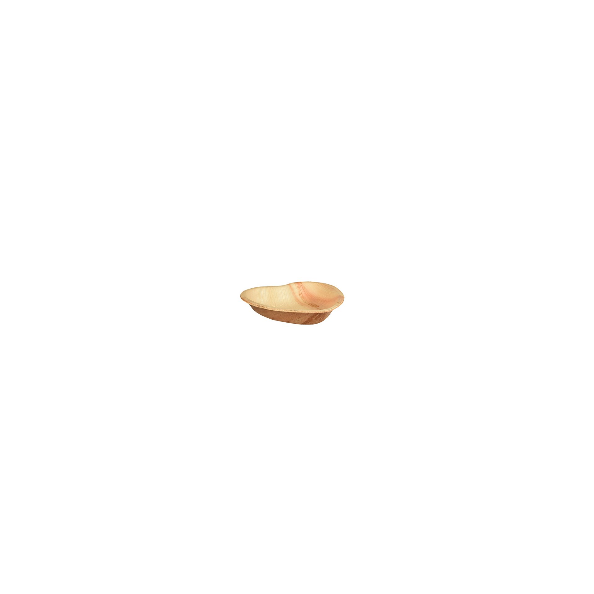 Teller, Palmblatt "pure" 15,5 cm x 3 cm "Herz"