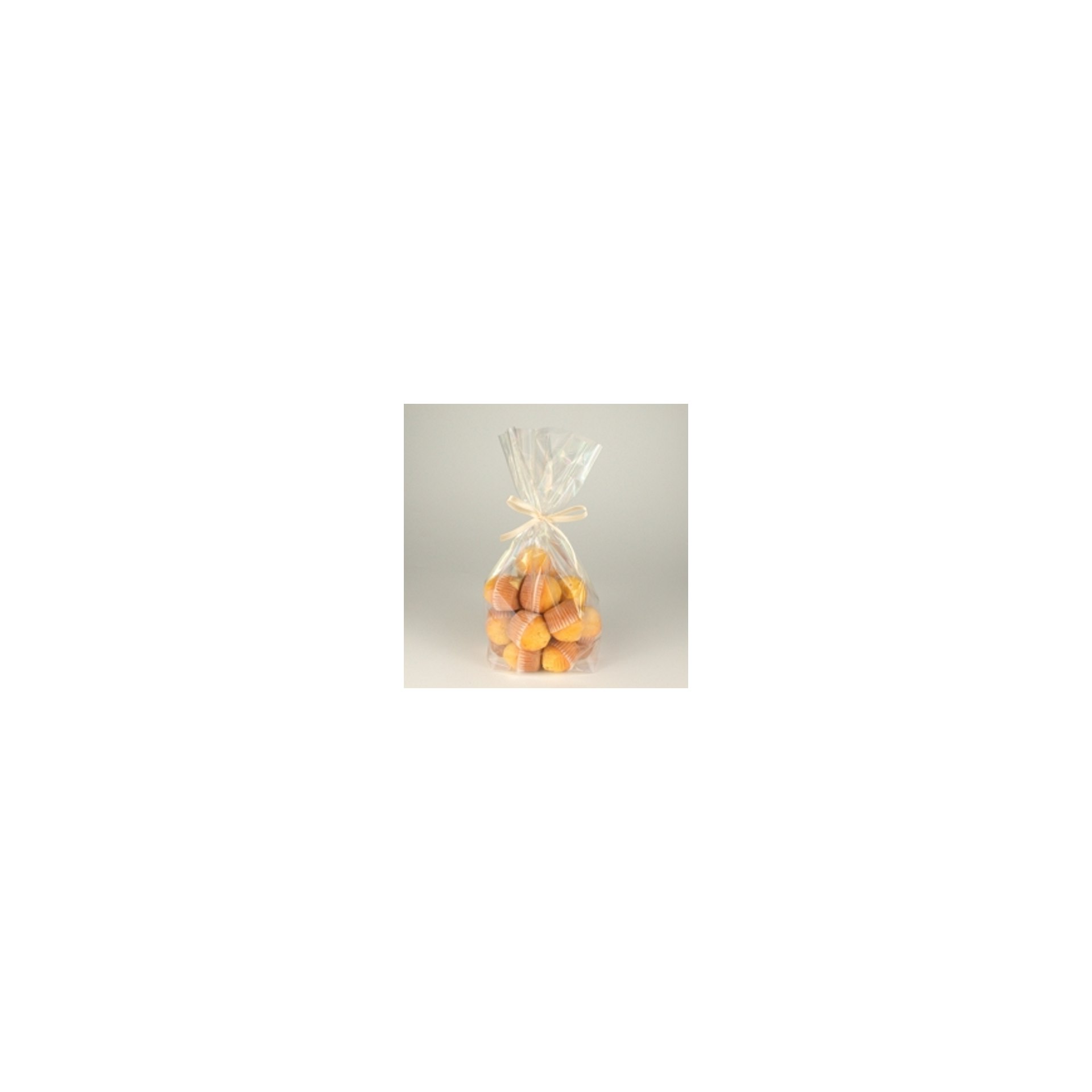 Bodenbeutel, PP 27 cm x 18 cm x 7 cm transparent