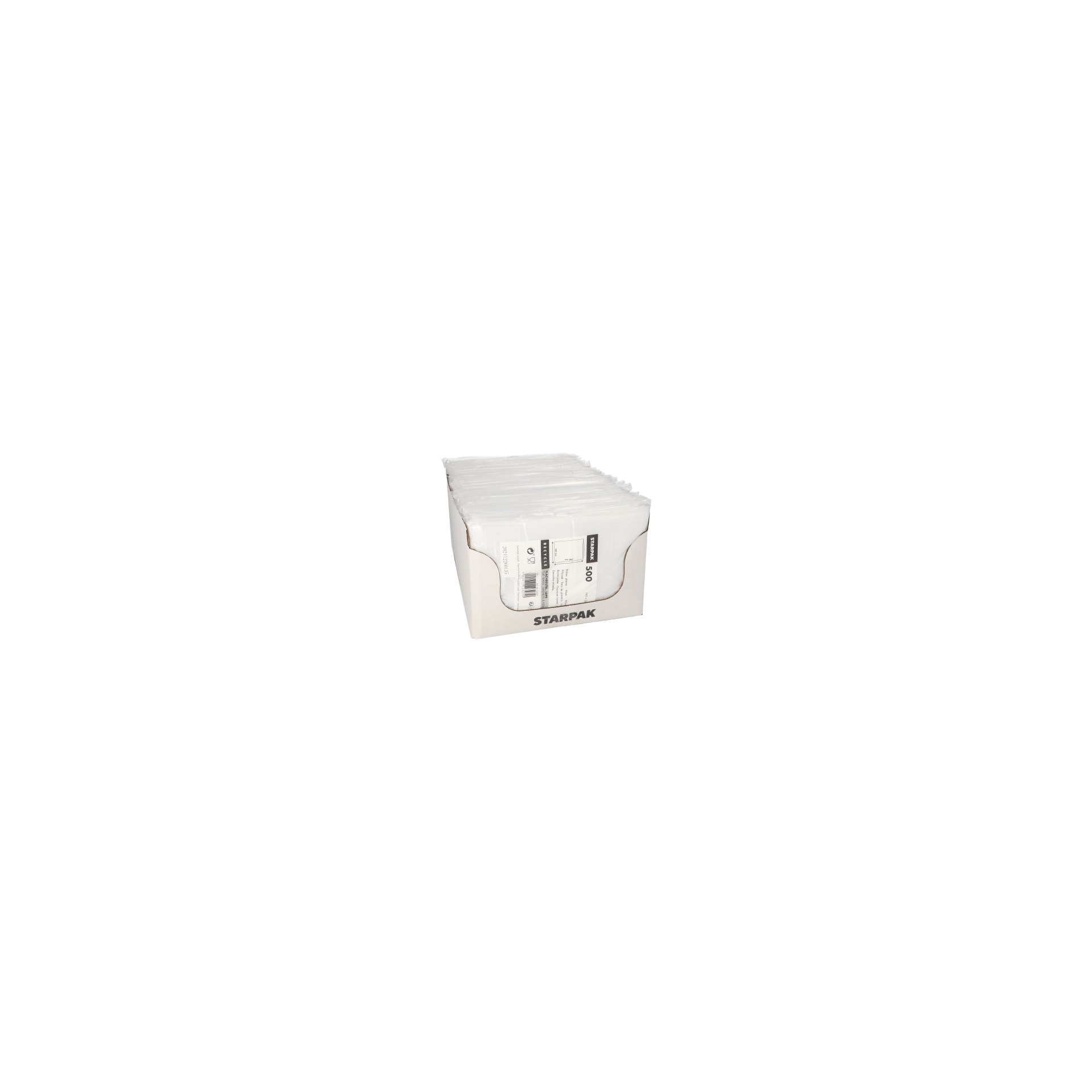 Flachbeutel, LDPE 24 cm x 16 cm transparent