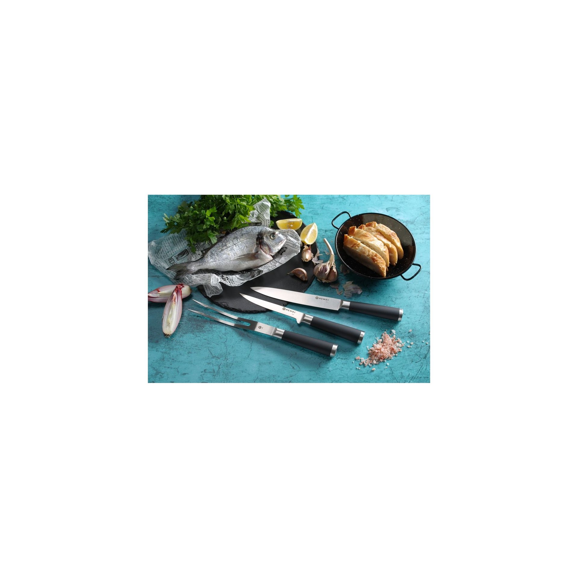 Messerset, 9-teilig, Schwarz, 445x260x(H)65mm