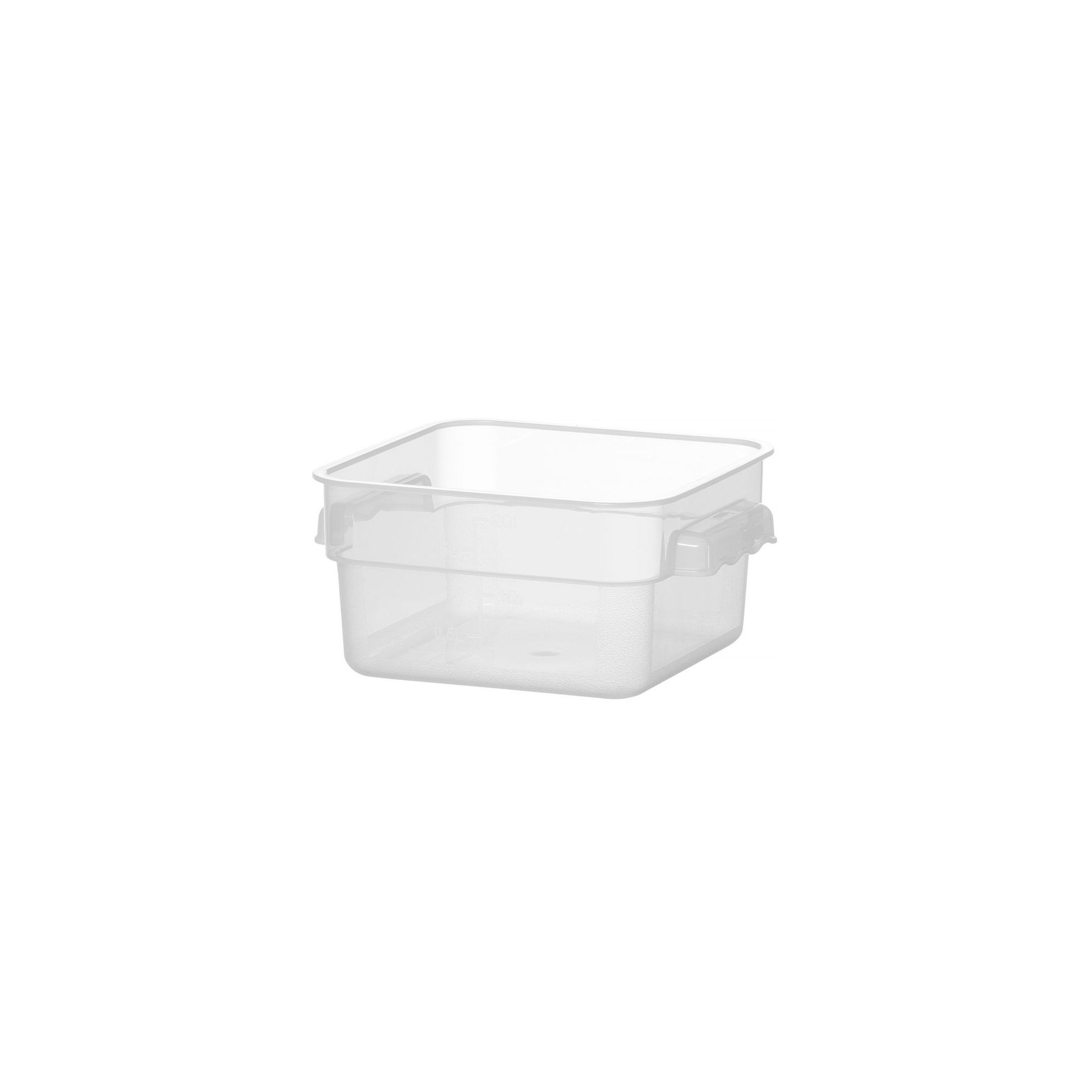Lebensmittelbehälter mit Skala, 1,9L, 190x190x(H)95mm