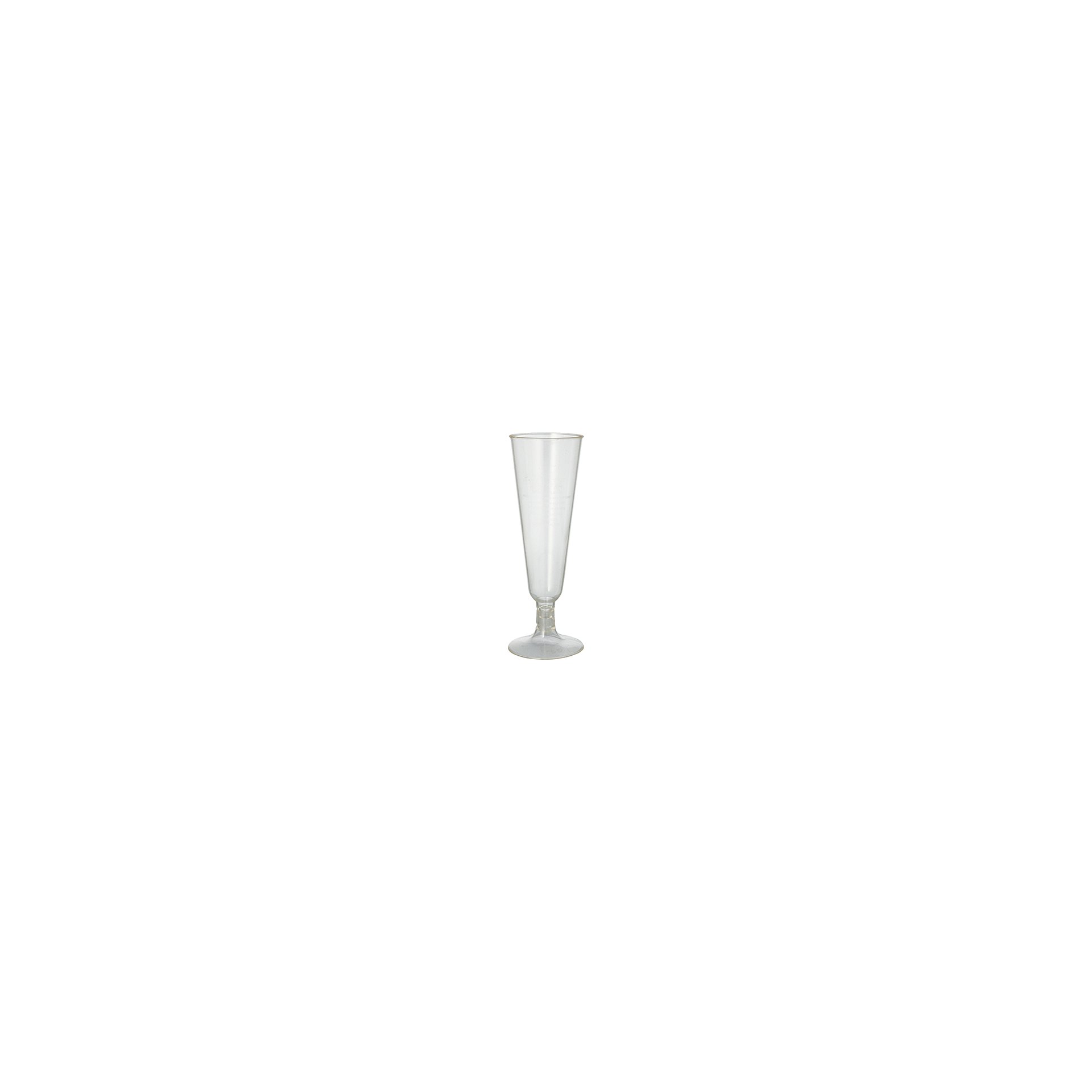 Stiel-Gläser für Sekt, PLA "pure" 0,1 l Ø 5,5 cm · 16,5 cm glasklar mit glasklarem Fuß Stiel-Gläser für Sekt, PLA "pure" 0,1 l Ø 5,5 cm · 16,5 cm glasklar mit glasklarem Fuß