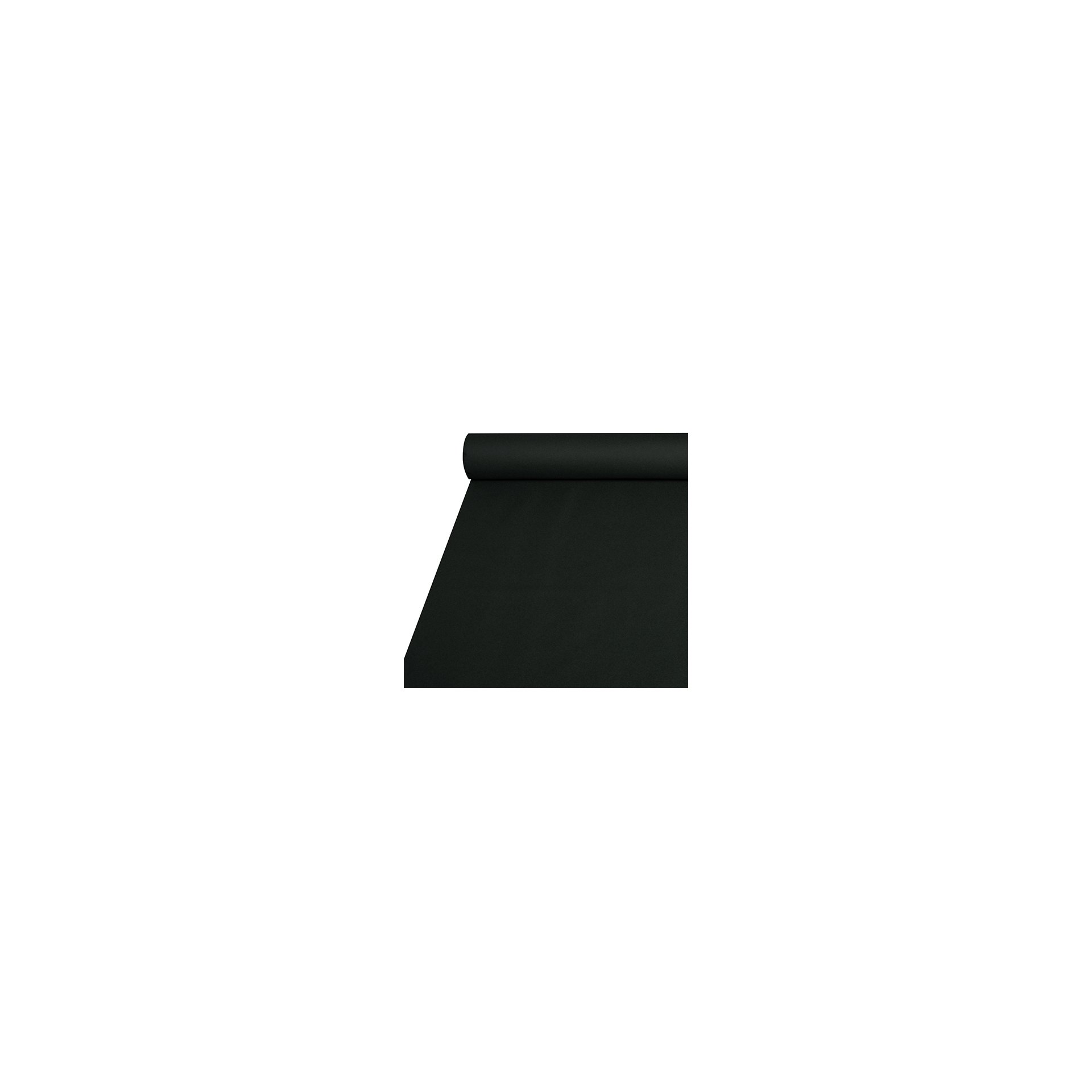 Tischdecke, stoffähnlich, Airlaid 20 m x 1,2 m schwarz