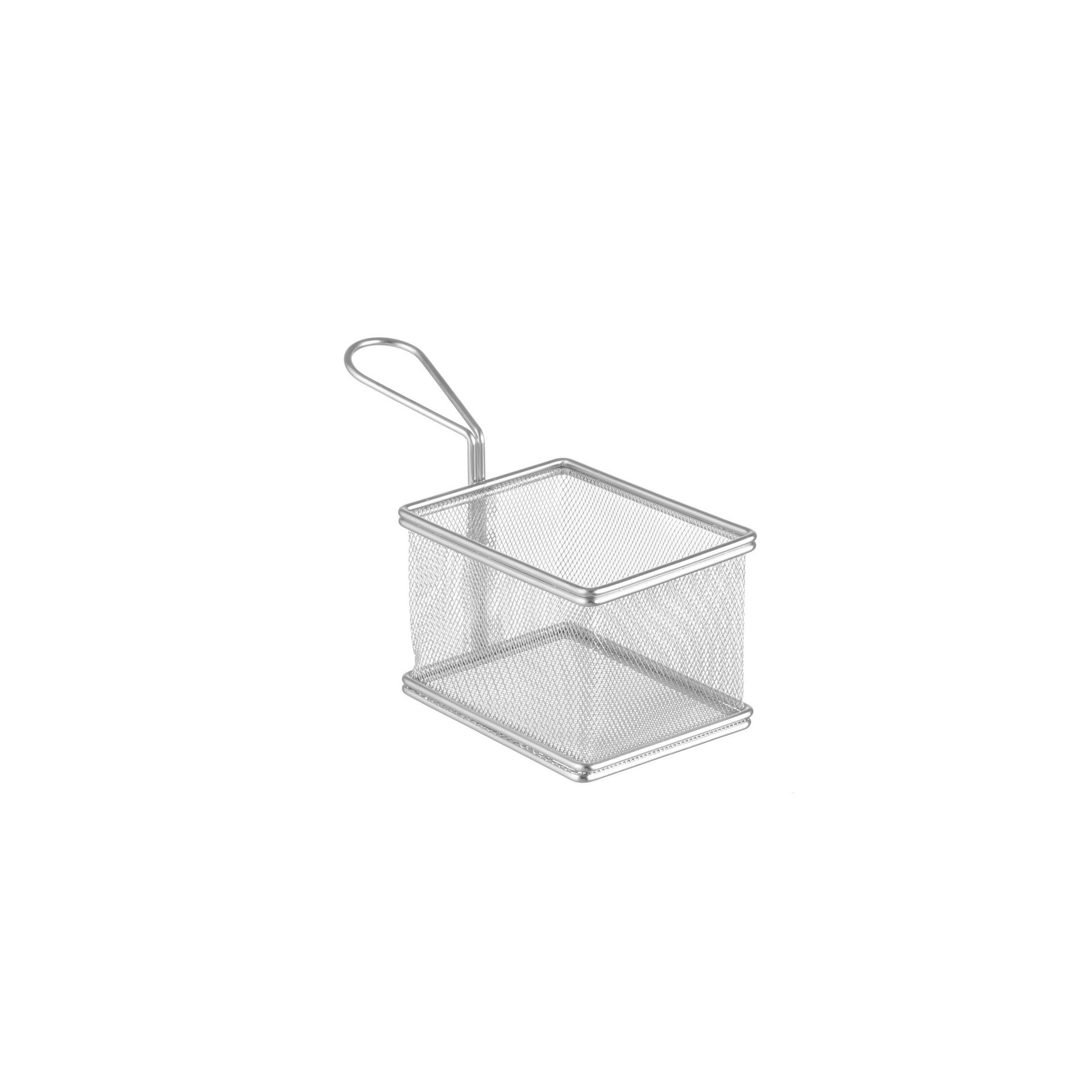Miniatur-Snack-Frittierkörbe, 125x100x(H)85mm