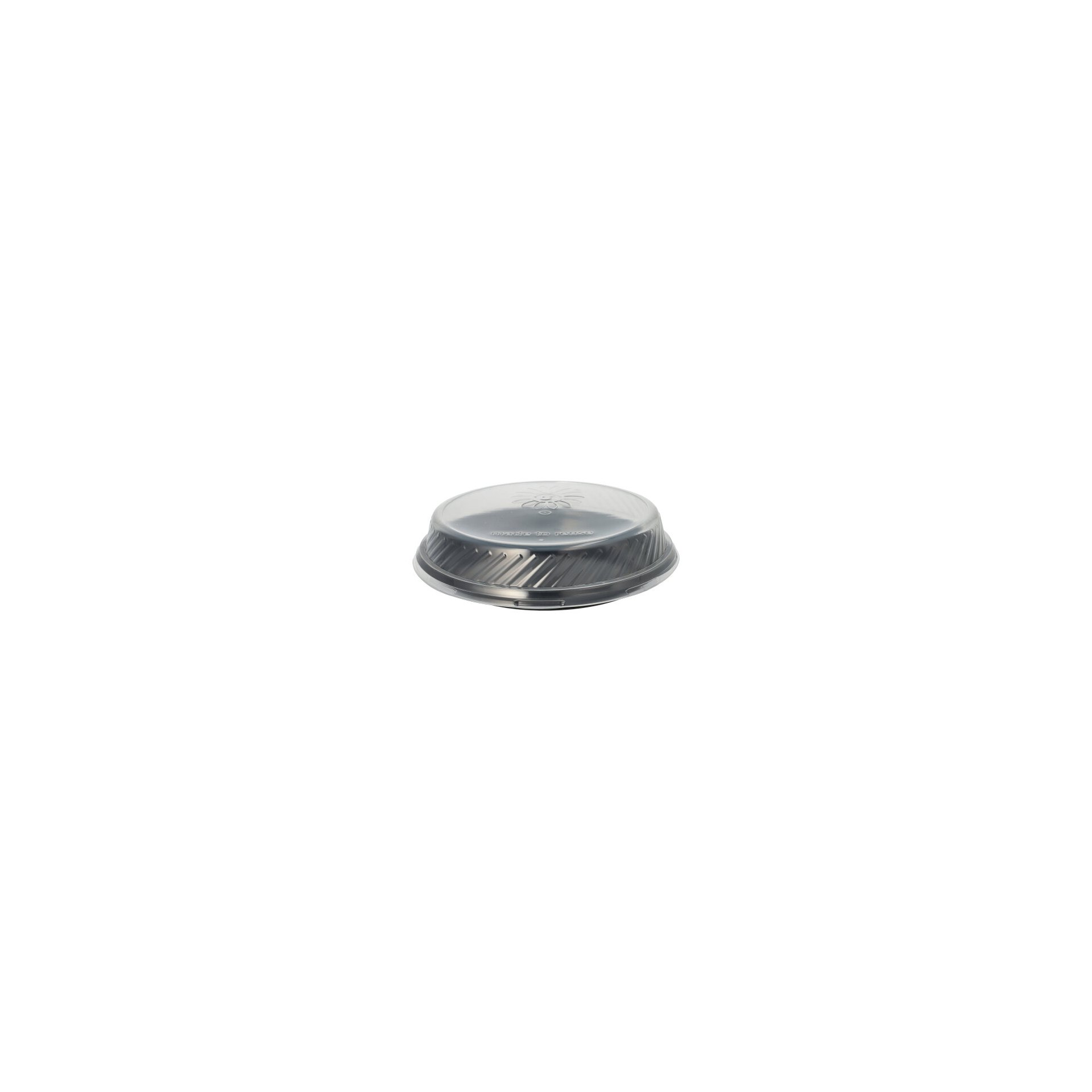 Mehrweg-Menü-Teller PP ungeteilt Ø 22 cm · 2,6 cm schwarz Mehrweg-Menü-Teller PP ungeteilt Ø 22 cm · 2,6 cm schwarz