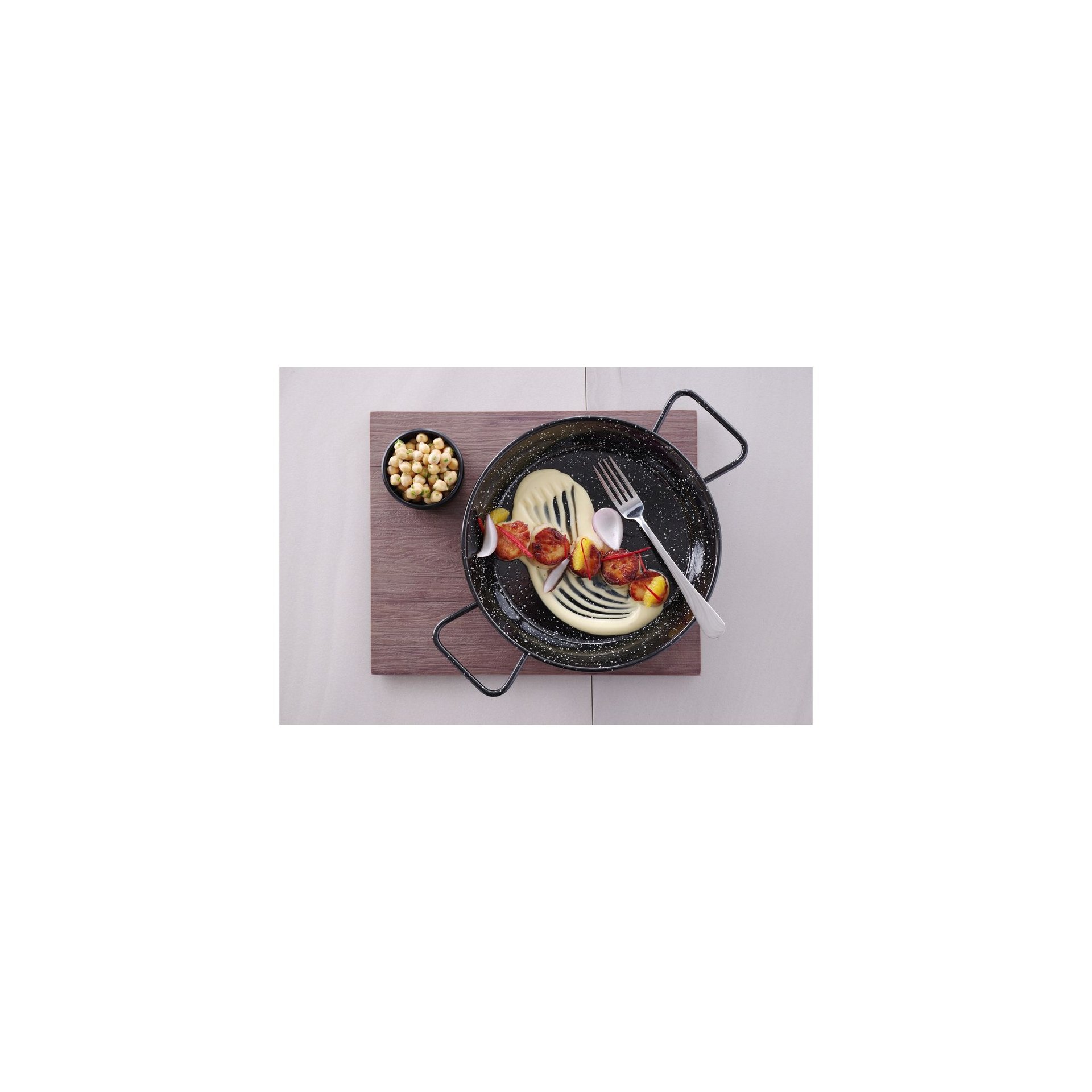 Paellapfanne emailliert, ⌀200x(H)36mm