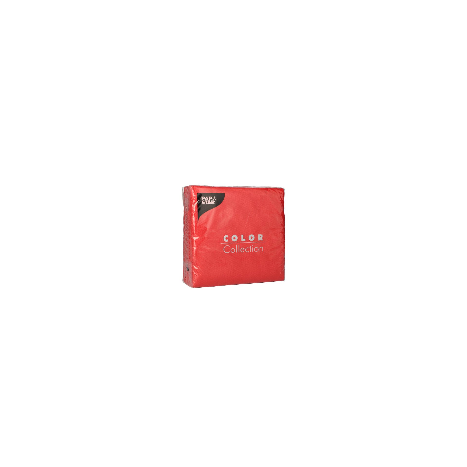 Servietten, 1-lagig 1/4-Falz 33 cm x 33 cm rot