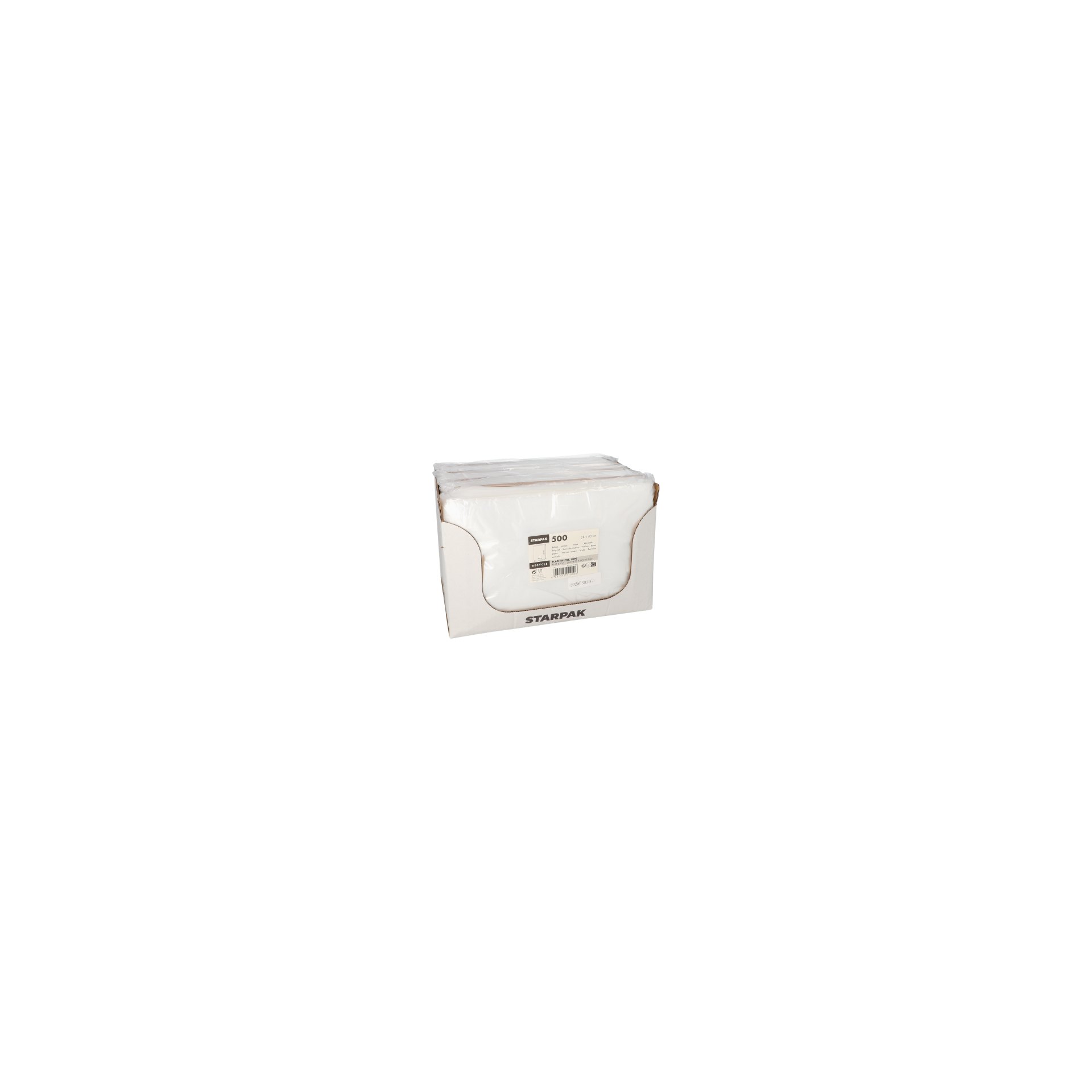 Flachbeutel, LDPE 40 cm x 28 cm transparent