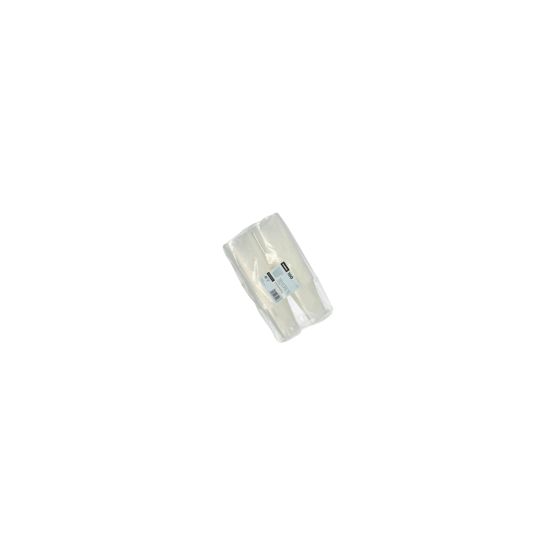 Verpackungsbecher, PP eckig 500 ml 10,1 cm x 8,1 cm x 10,8 cm transparent Verpackungsbecher, PP eckig 500 ml 10,1 cm x 8,1 cm x 10,8 cm transparent