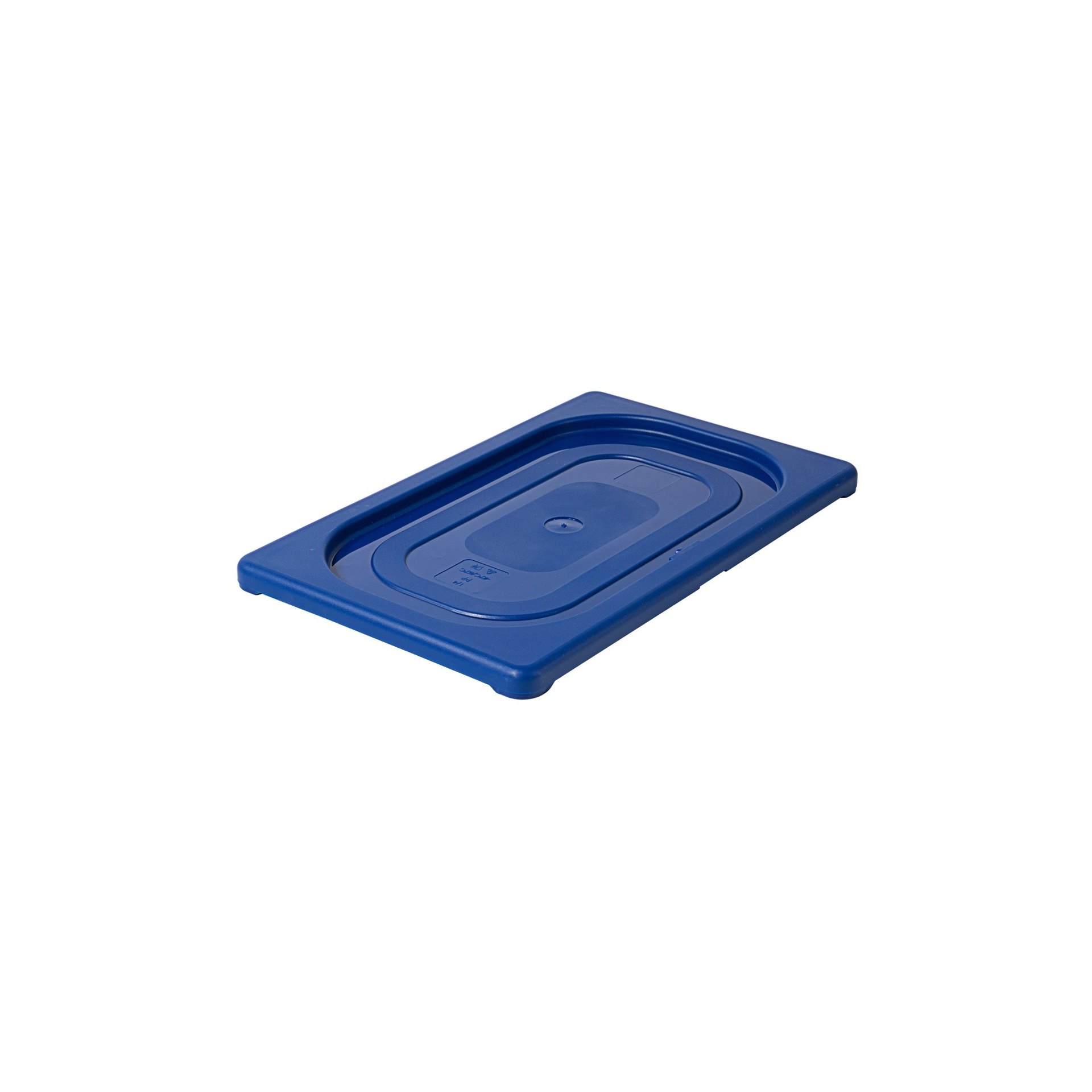 GN Deckel, farbig 1/4 / blau
