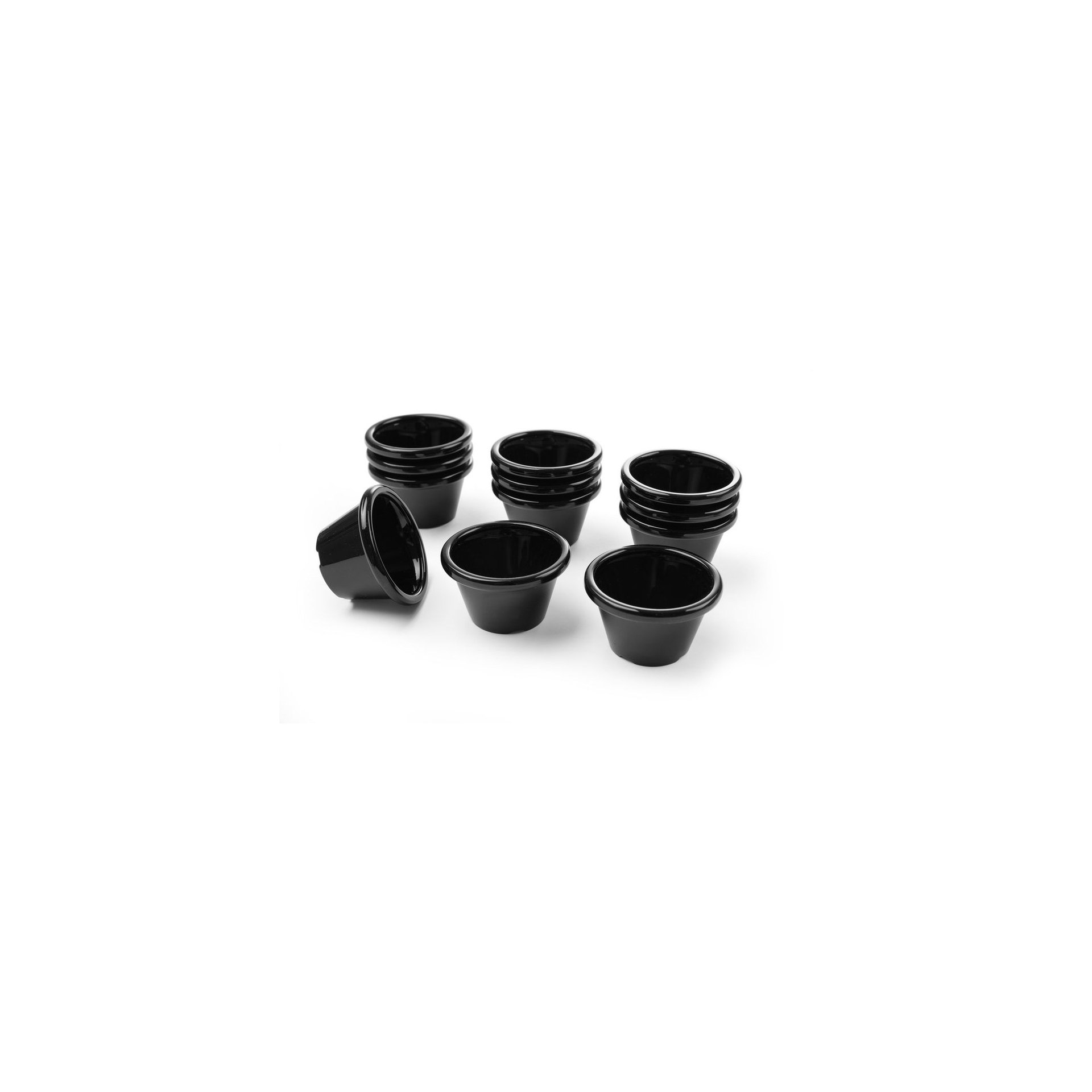 Auflaufförmchen 0,045L, Schwarz ⌀60x(H)35mm Auflaufförmchen 0,045L, Schwarz ⌀60x(H)35mm