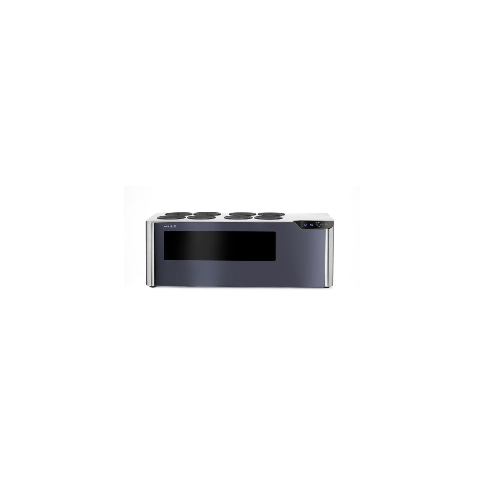 Theken-Weinkühler Cellar, 2 Zonen, Schwarz 800x350x293mm Theken-Weinkühler Cellar, 2 Zonen, Schwarz 800x350x293mm