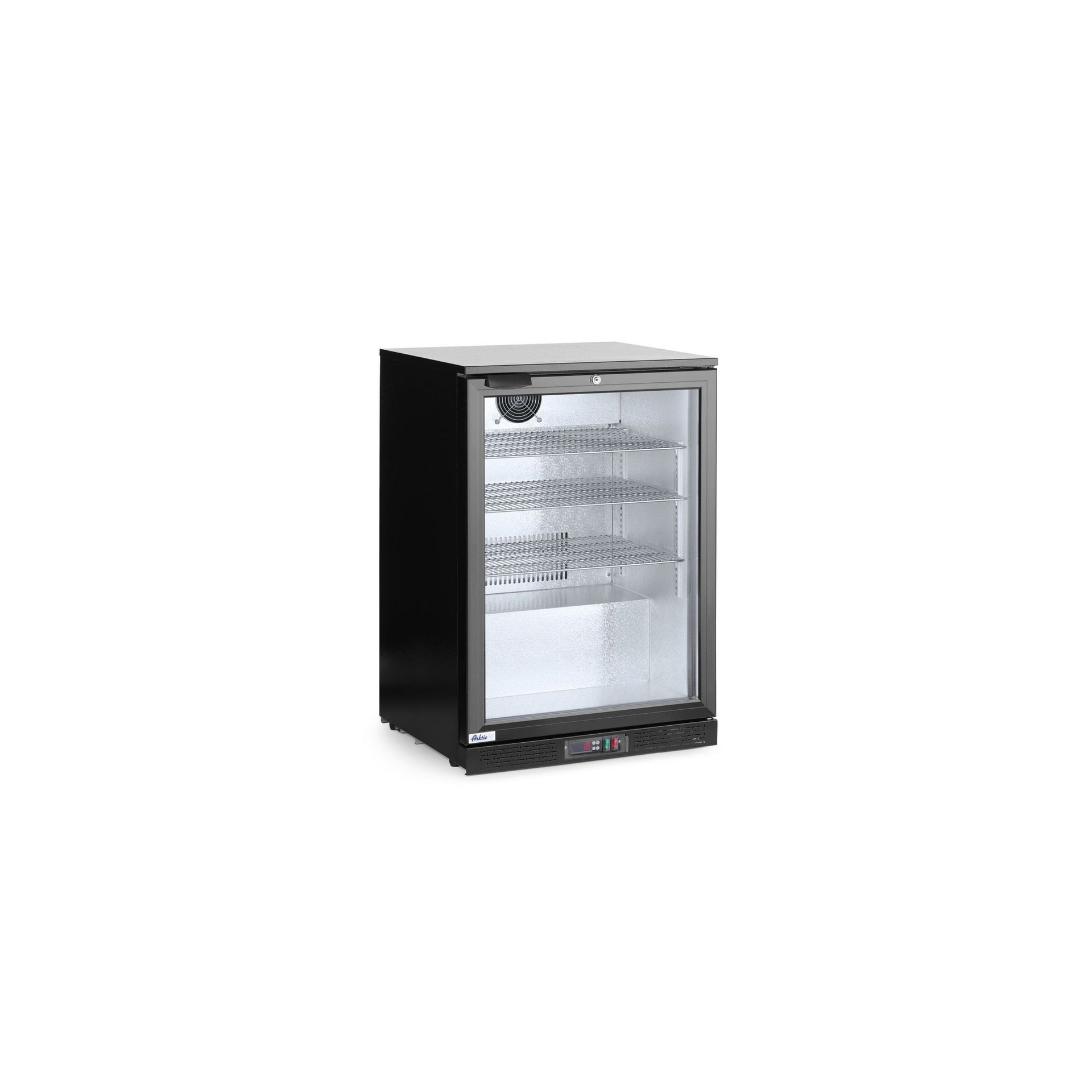 Bar-Kühlschrank eintürig, 105L, Schwarz Bar-Kühlschrank eintürig, 105L, Schwarz