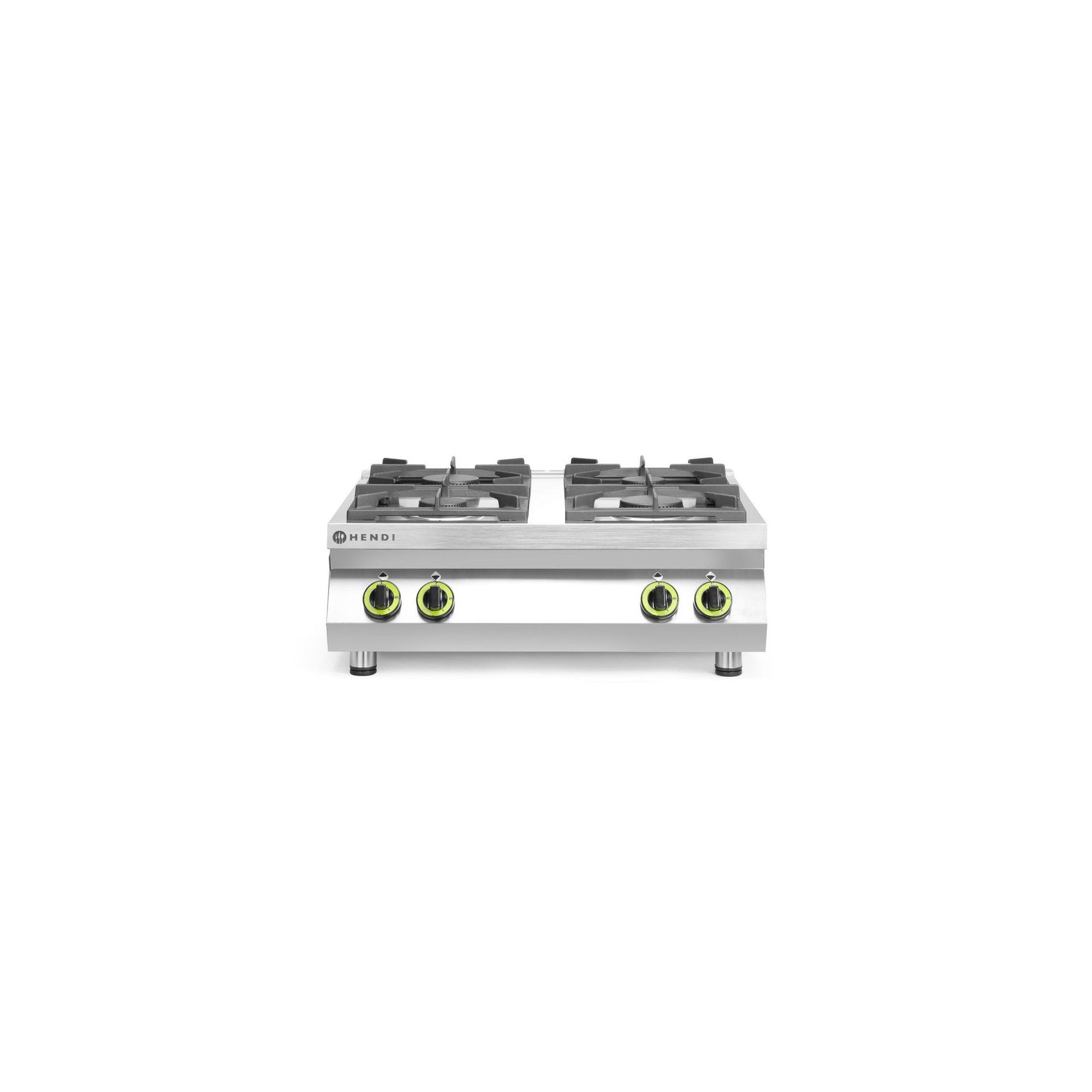 Gasherd Kitchen Line - 4 Kochfelder, Table-Top, Kitchen Line, 19kW, 800x700x(H)310mm