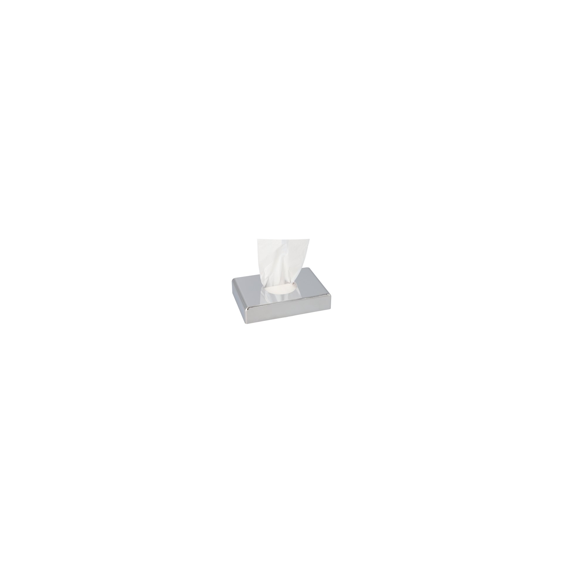 "Medi-Inn" Halter 13,8 cm x 9,7 cm x 2,6 cm chrom für Hygienebeutelbox "Medi-Inn" Halter 13,8 cm x 9,7 cm x 2,6 cm chrom für Hygienebeutelbox