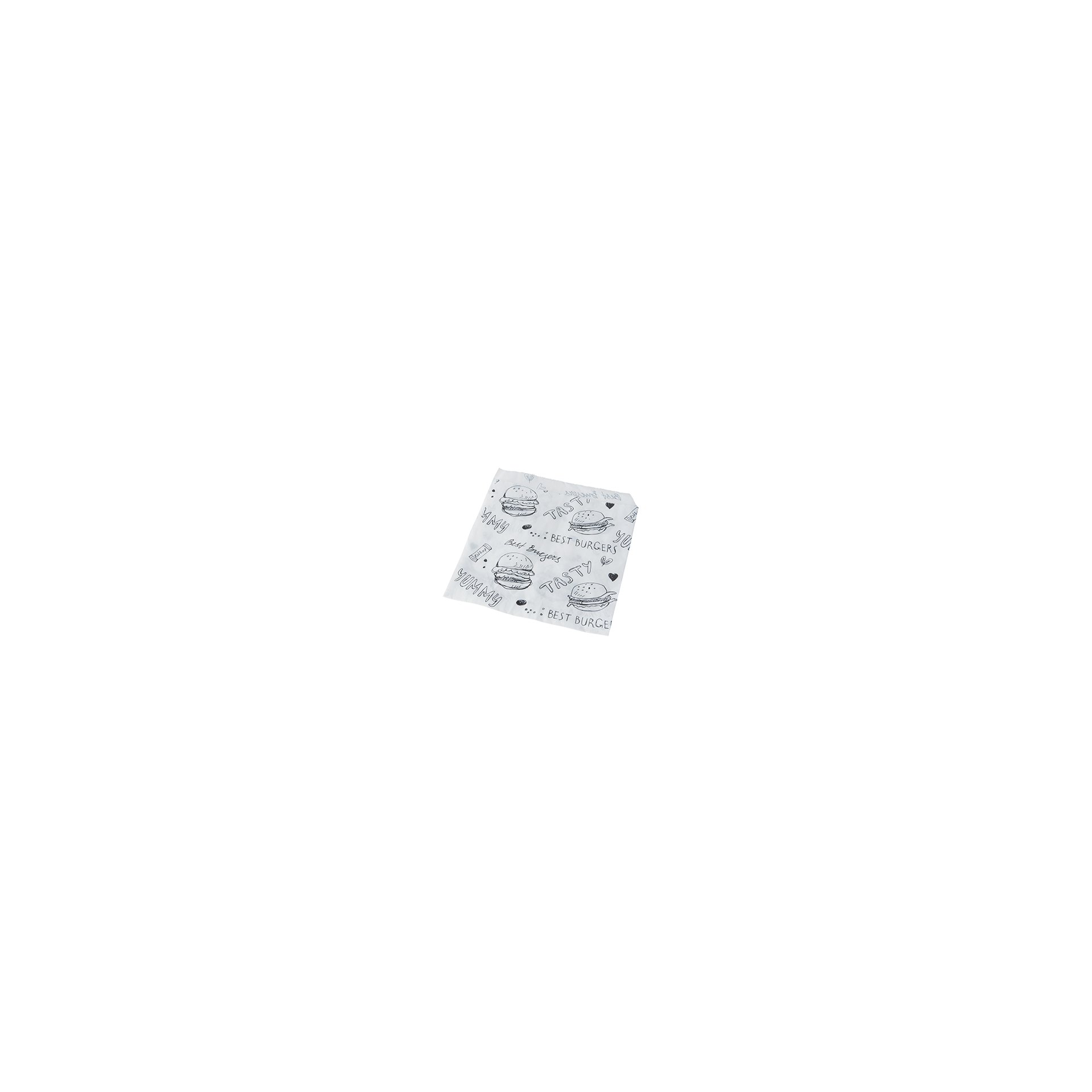 Hamburger-Tüten, Pergament-Ersatz 13,5 cm x 13 cm weiss fettdicht Hamburger-Tüten, Pergament-Ersatz 13,5 cm x 13 cm weiss fettdicht