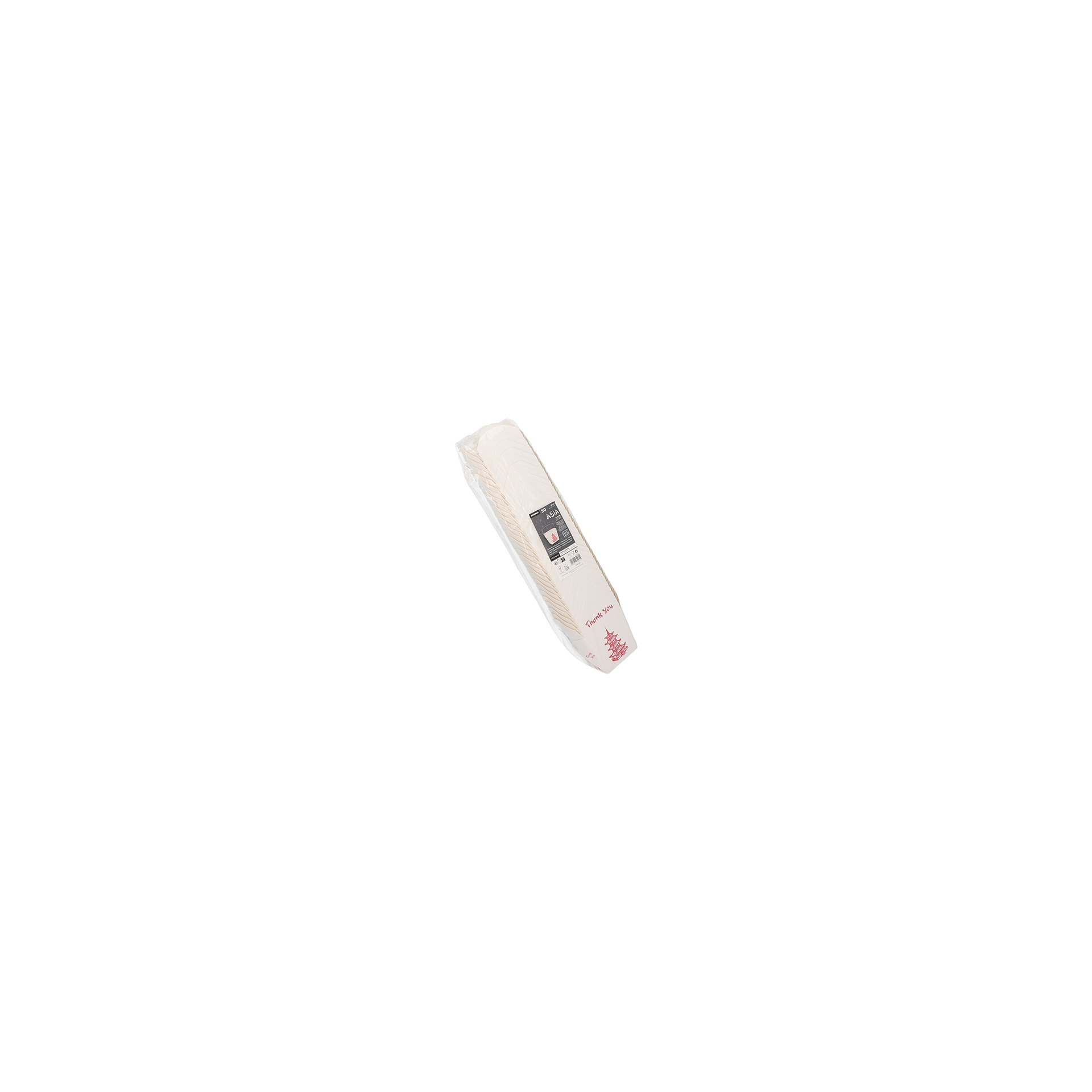 Snackboxen mit Henkel "ASIA" eckig 470 ml 8,5 cm x 7,5 cm x 5,5 cm "Temple"