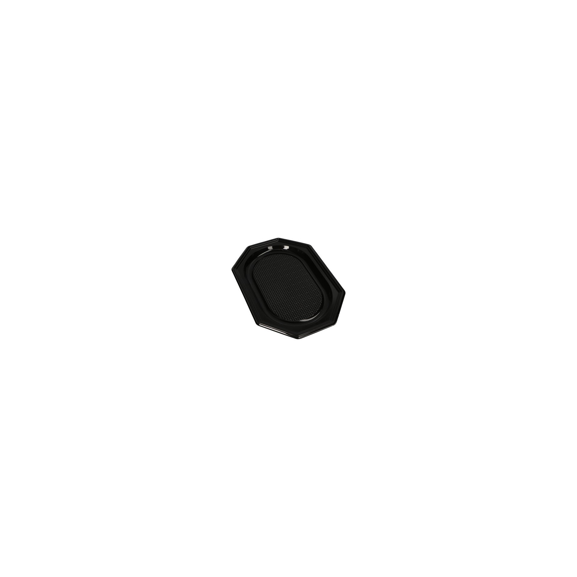 Servierplatten, PET 35 cm x 25 cm schwarz