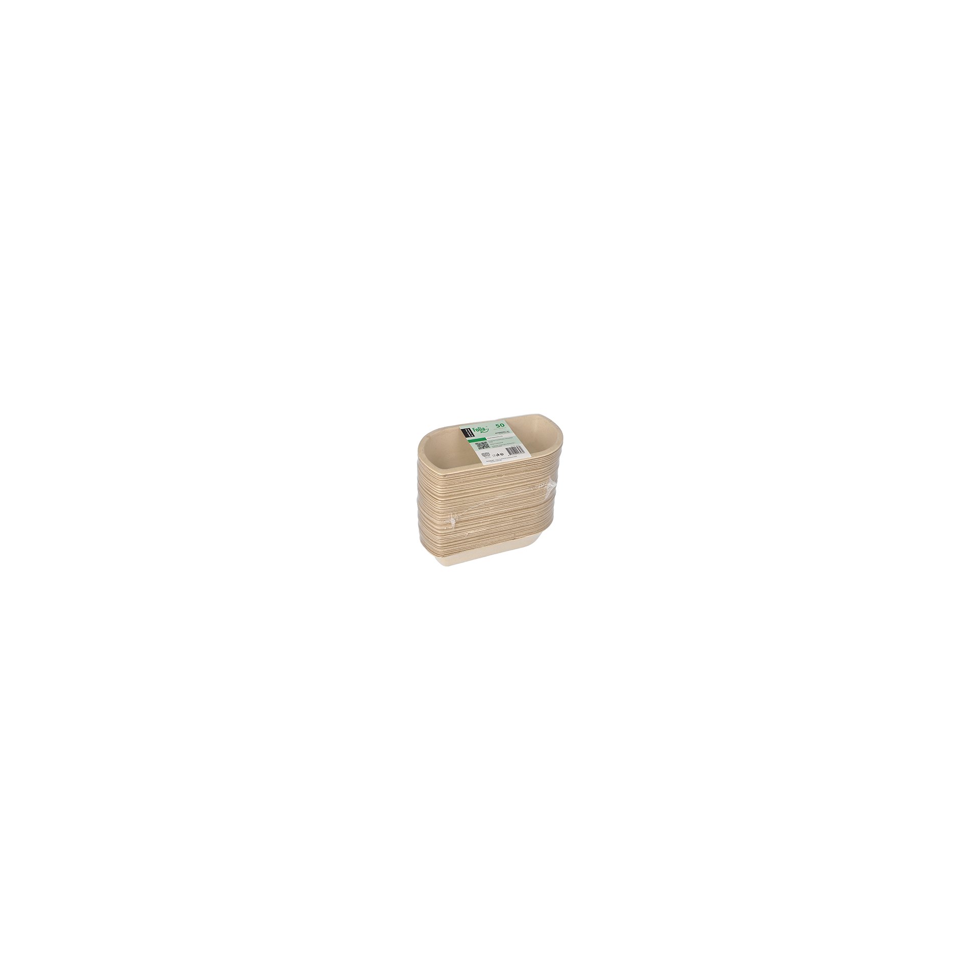 Snacktrays Zuckerrohr 3,1 cm x 7,6 cm x 15,4 cm natur