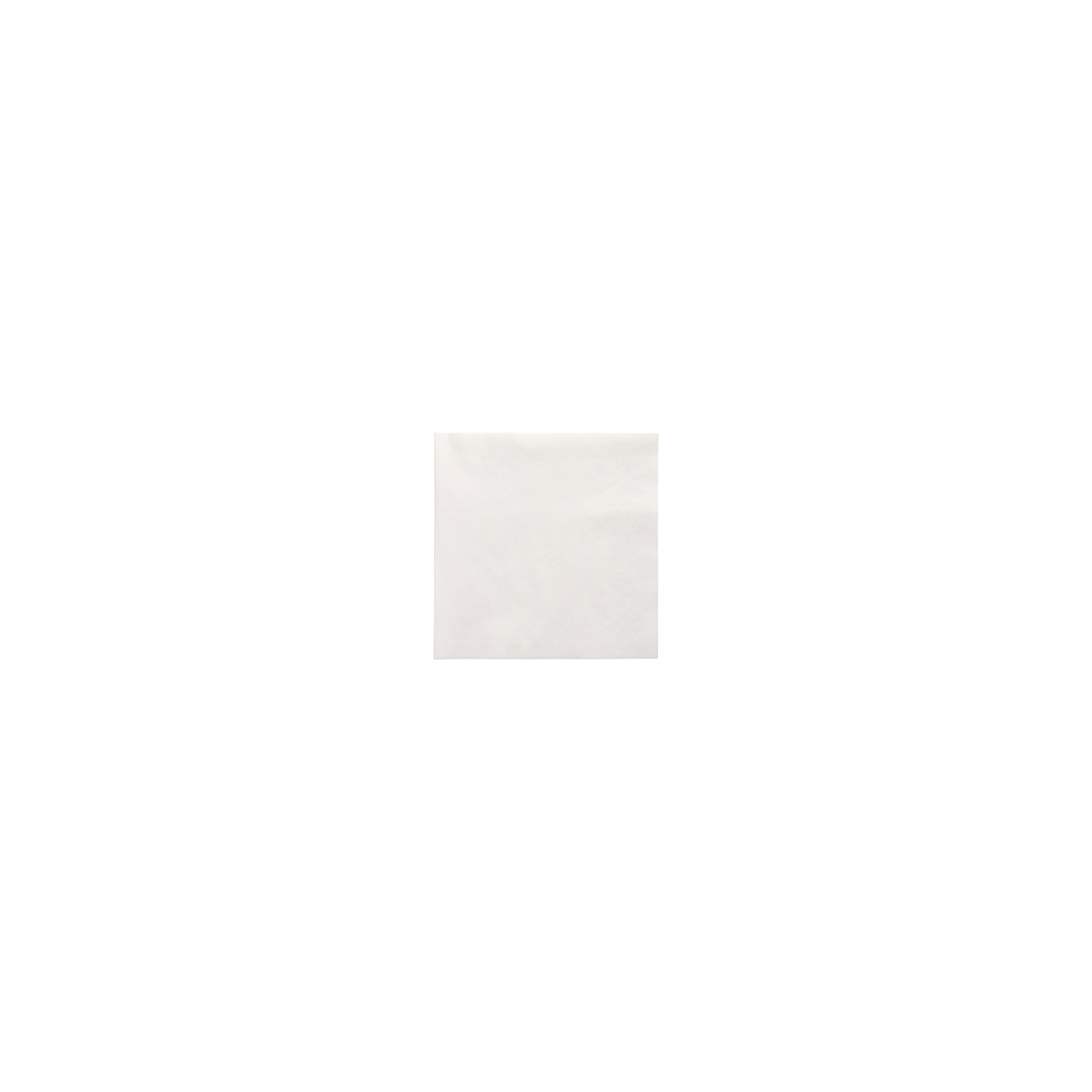 Servietten, 2-lagig 1/4-Falz 33 cm x 33 cm weiss Servietten, 2-lagig 1/4-Falz 33 cm x 33 cm weiss